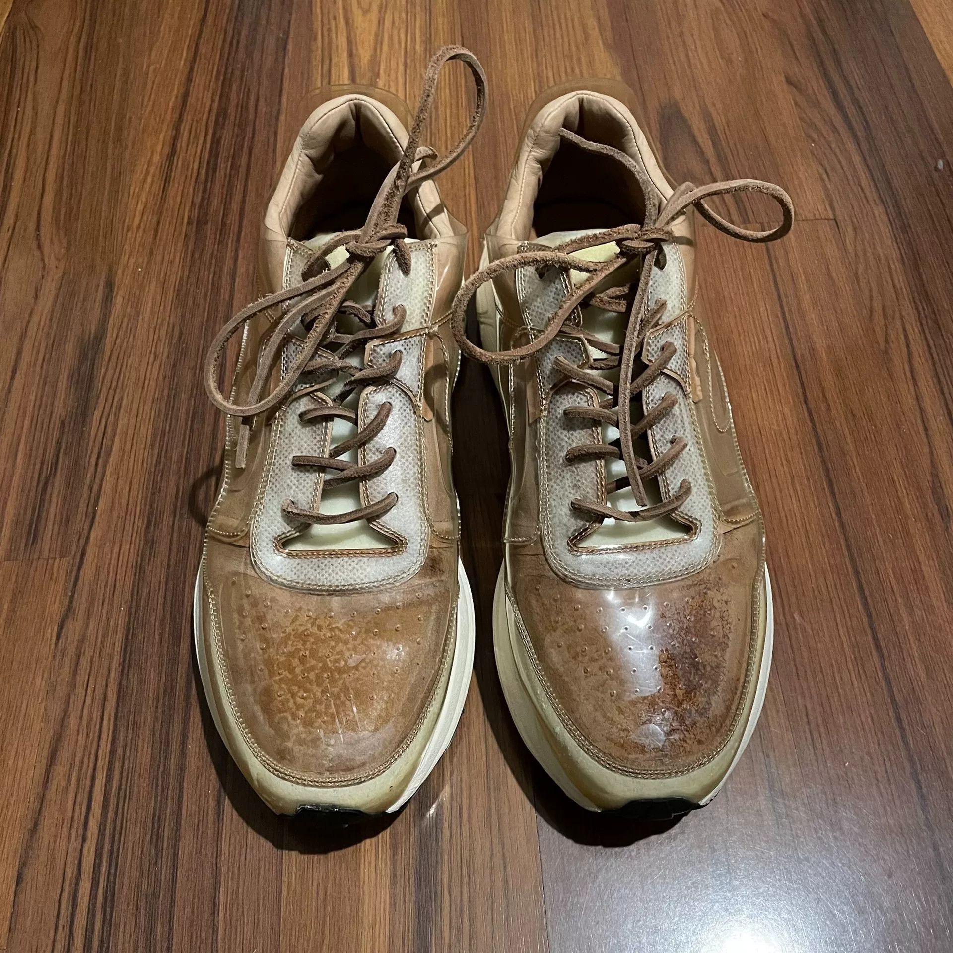 BUTTERO PVC Leather Lining Vibram Sneakers