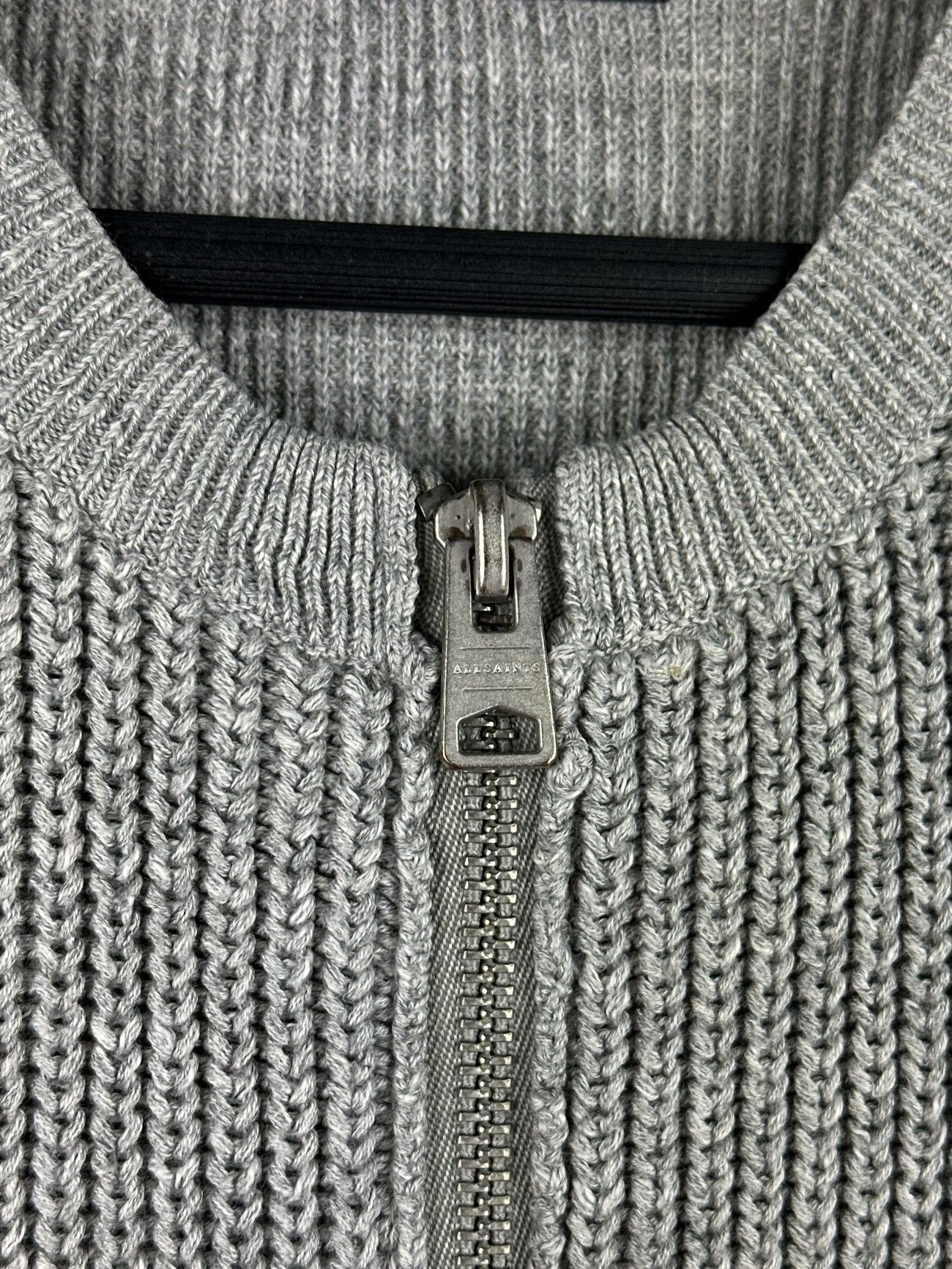 Allsaints Allsaints Rothay Zip Through Knit Sweater Size US S / EU 44-46 / 1 - 4 Thumbnail