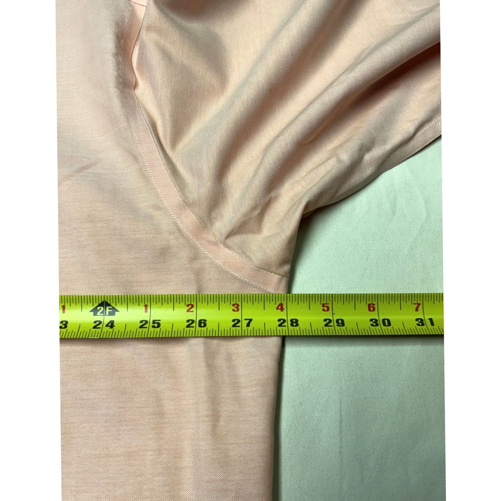 Brooks Brothers Brooks Brothers 346 Mens XL Peach Non-Iron Supima Cotton Button Down Shirt Size US XL / EU 56 / 4 - 7 Thumbnail