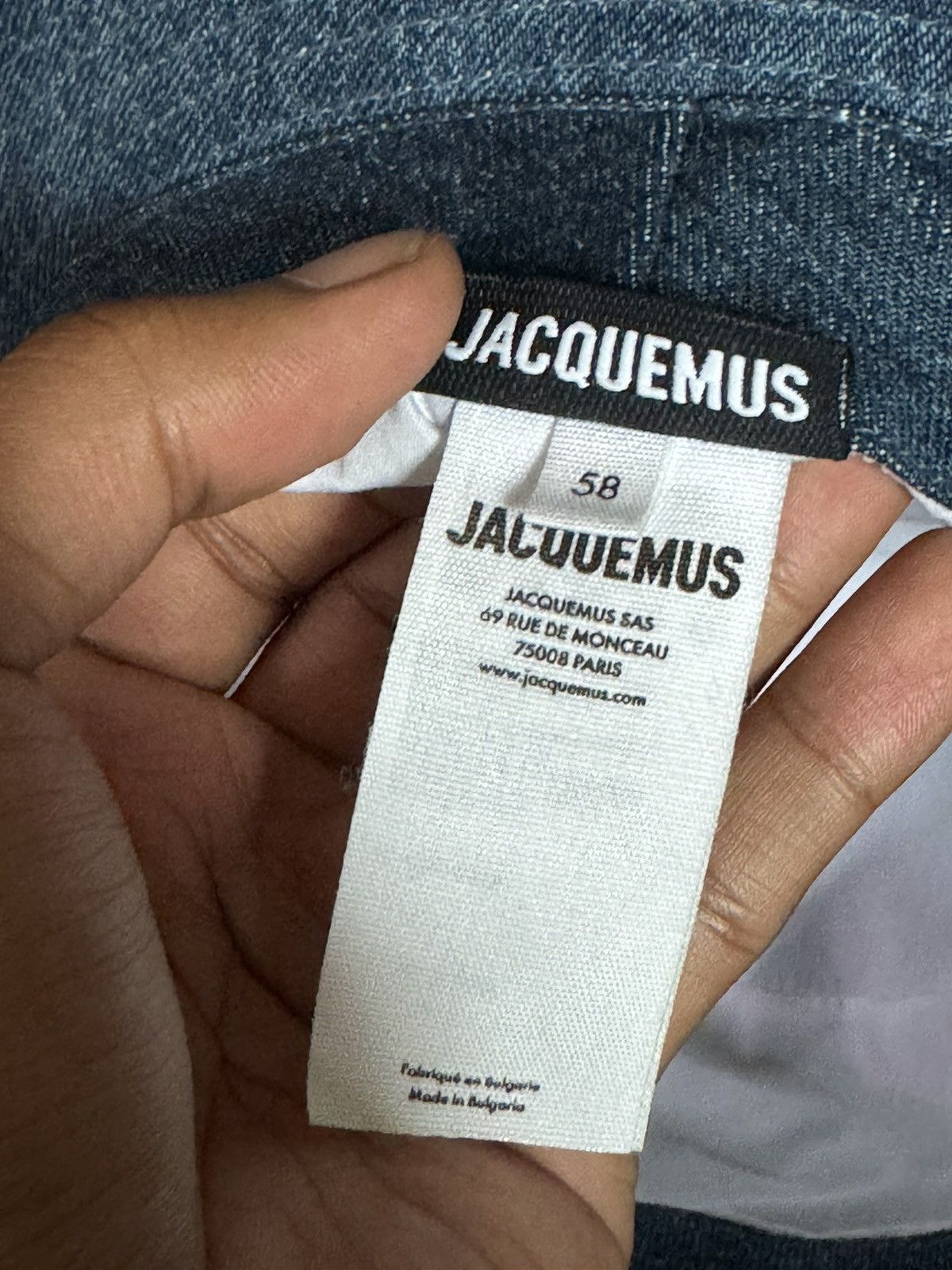 Designer × Jacquemus JACQUEMUS Le Bob Gadjo bucket hat Size ONE SIZE - 3 Thumbnail