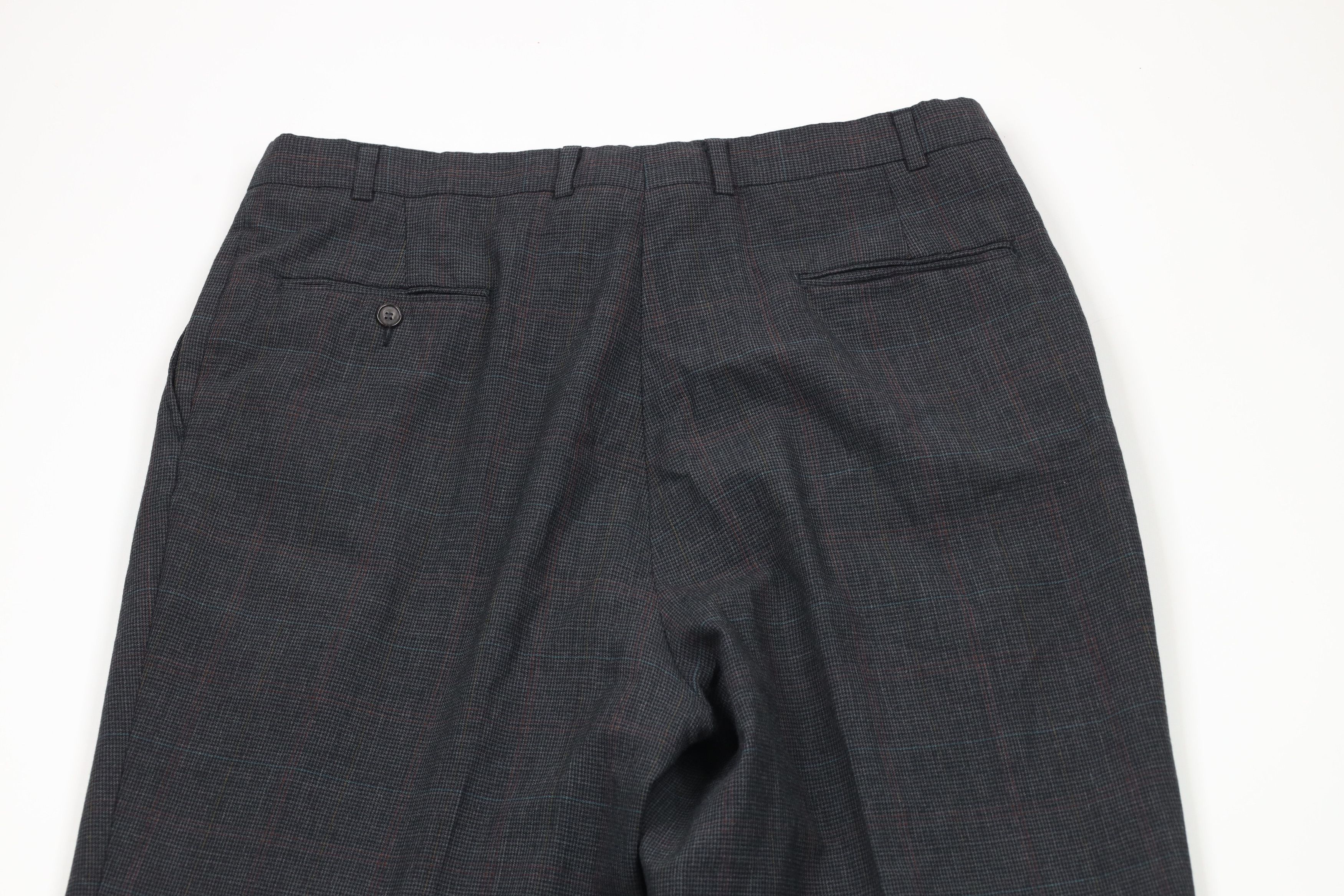 Vintage Vintage 70s Streetwear Houndstooth Wide Bell Bottoms Pants Size US 36 / EU 52 - 10 Thumbnail