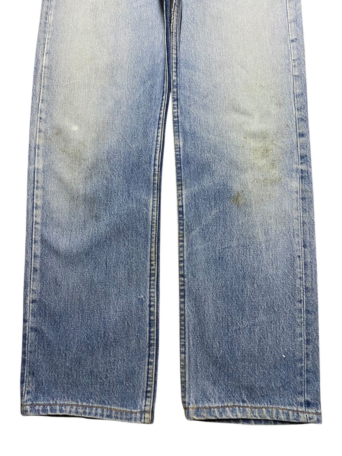 Levi's Vintage Levis 501 80s Blue Wash Loose Jeans Size US 29 - 6 Thumbnail
