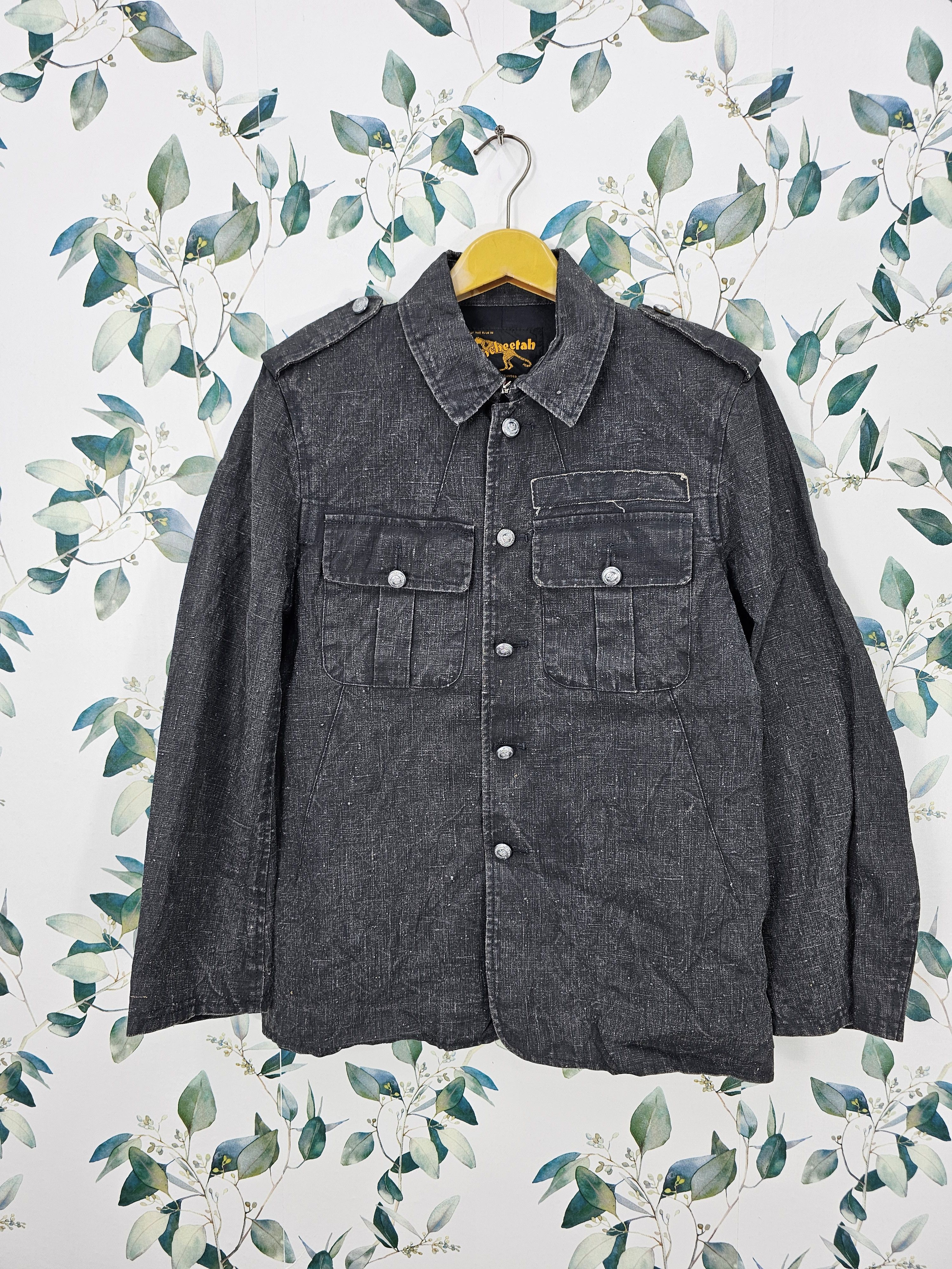 Japanese Brand Vintage RAINCHEETAH England Military Blazer Jacket J0102 Size US M / EU 48-50 / 2 - 1 Thumbnail