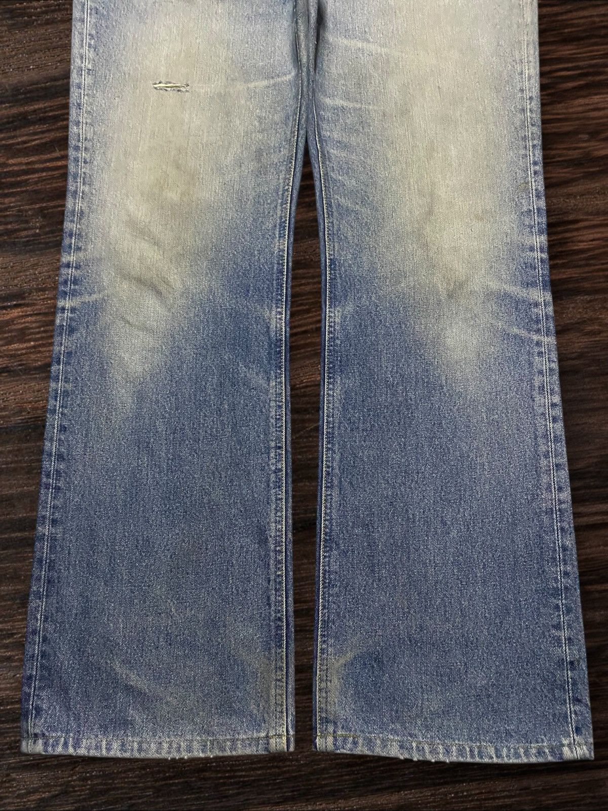 Lee × Vivienne Westwood Vintage Lee Riders Faded Wash Distressed Baggy Jeans Size US 34 / EU 50 - 5 Thumbnail