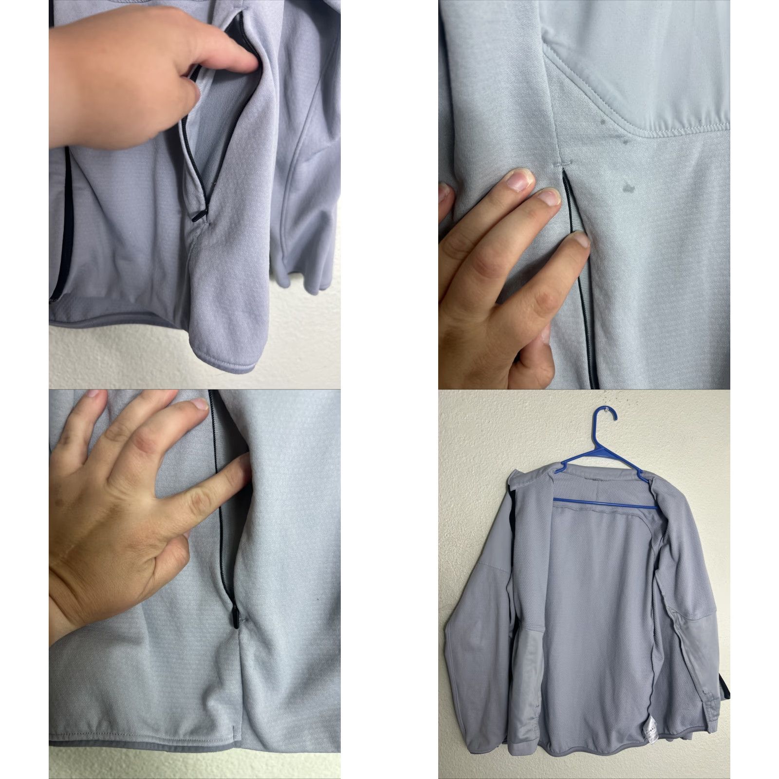 Mountain Hardwear VINTAGE Mountain Hardwear Womens Stratus Range Grey FULL ZIP Large Size L / US 10 / IT 46 - 8 Thumbnail