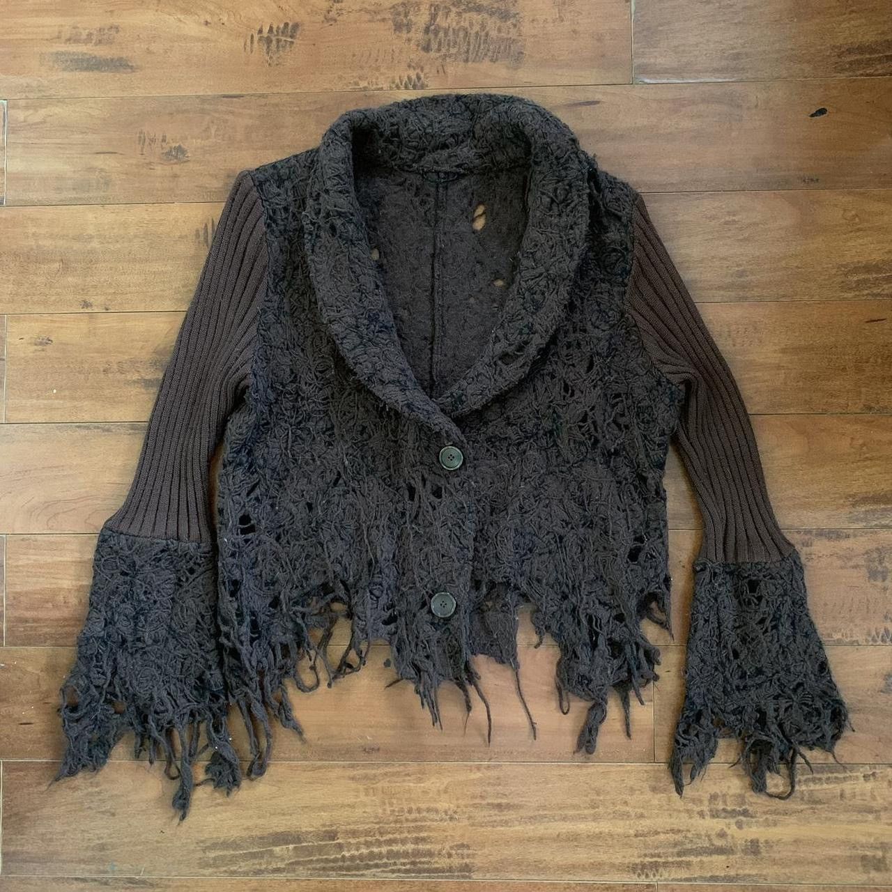 Other Vintage Wool Cardigan Size M / US 6-8 / IT 42-44 - 1 Thumbnail