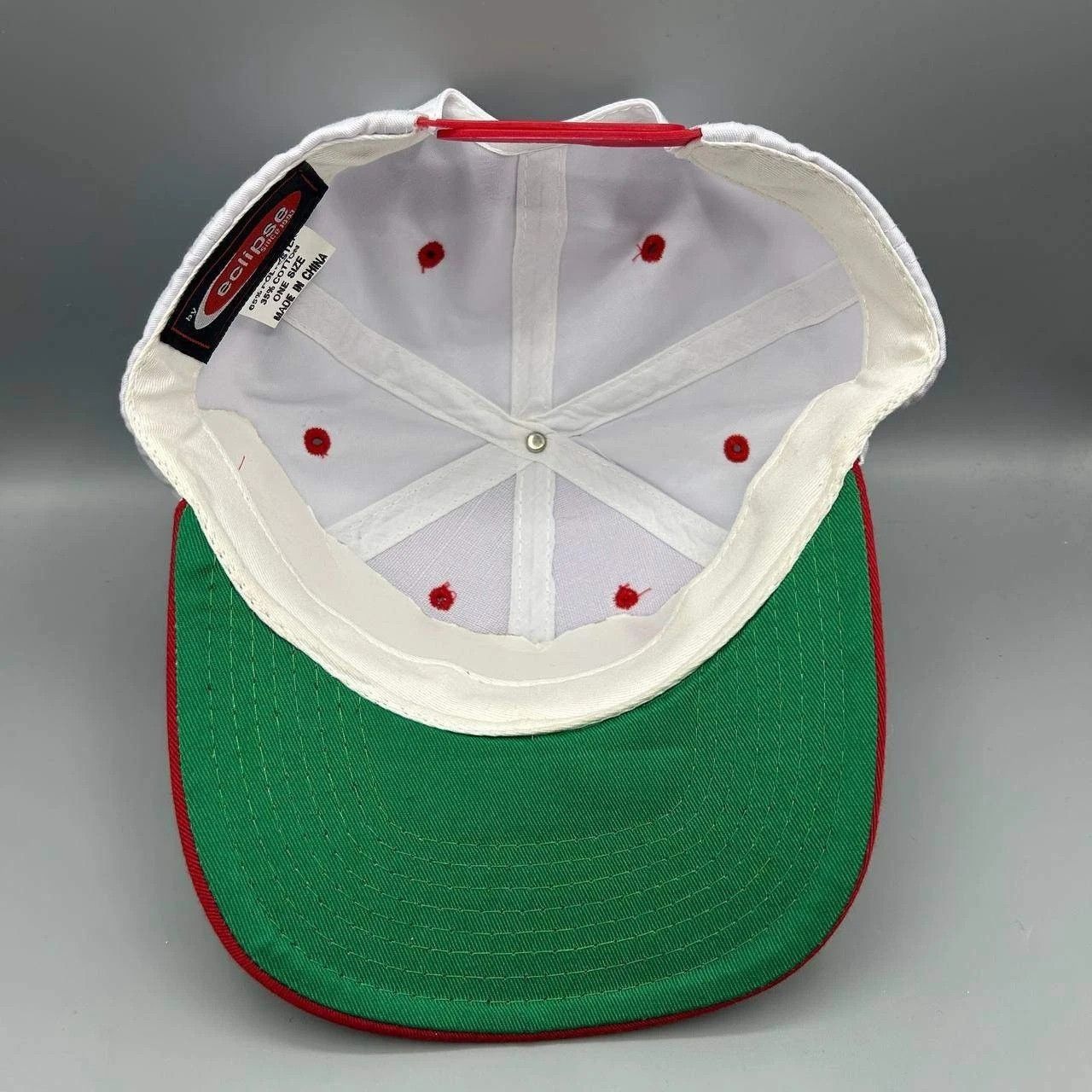 Other Vintage England Flag Hat Men Embroidered Eclipse Snap Back Size ONE SIZE - 2 Thumbnail