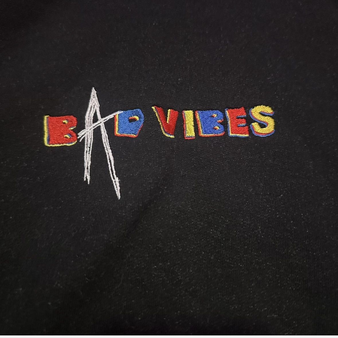 Other Bad Vibes Forever XXXTENTACION Hoodie Black Medium BVF Size US M / EU 48-50 / 2 - 2 Thumbnail