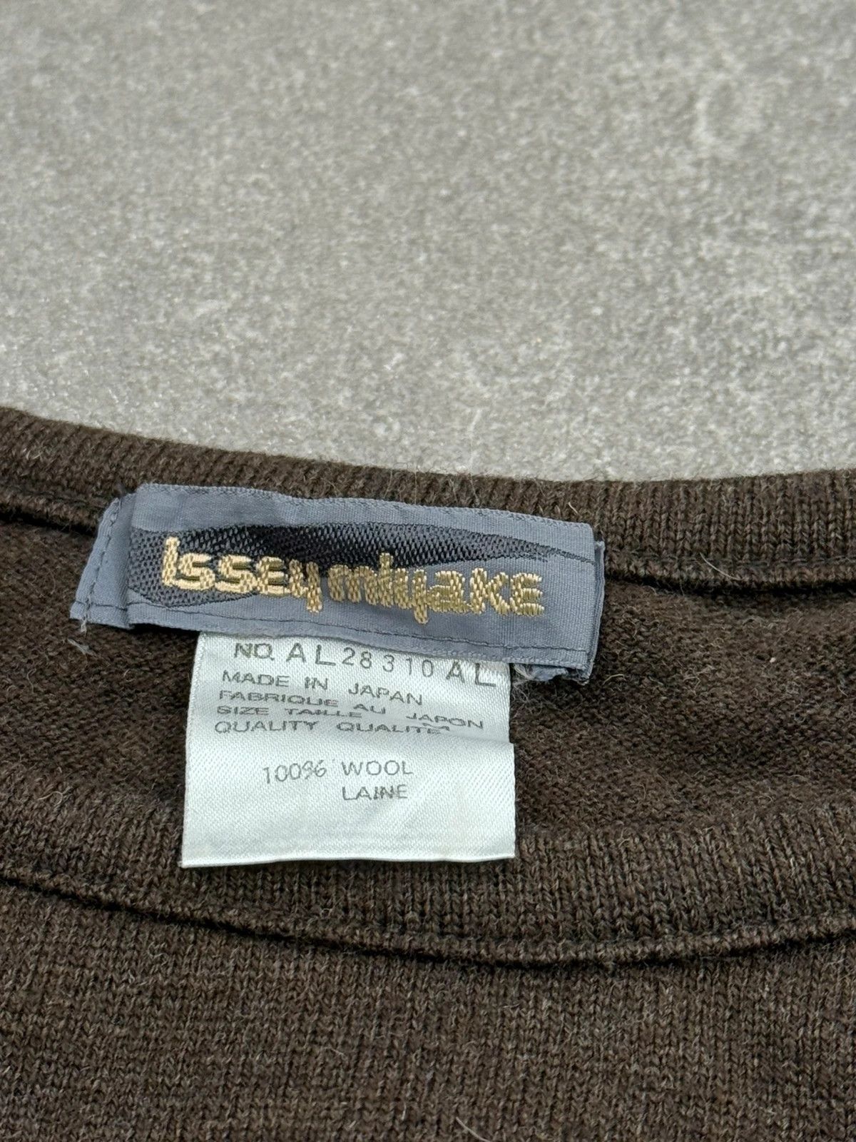 Issey Miyake Issey Miyake sweater sweats Japonais street wear 90s wool Size US S / EU 44-46 / 1 - 4 Thumbnail