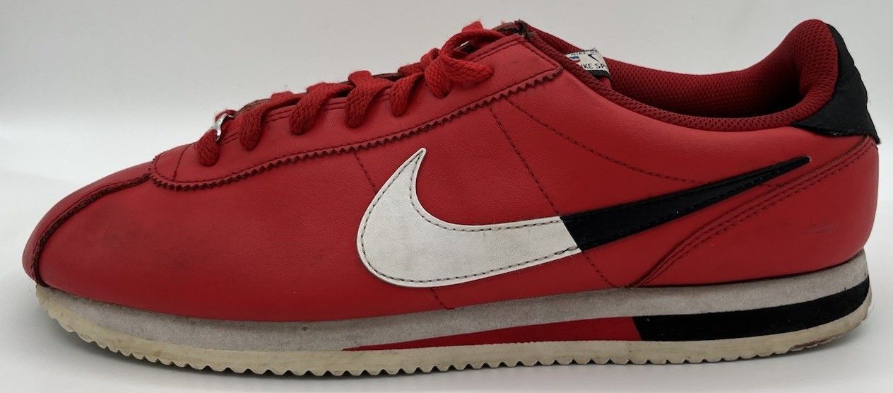 Nike Nike Cortez NBA SE Red White Black Sneakers Mens Size 12 Size US 12 / EU 45 - 3 Thumbnail