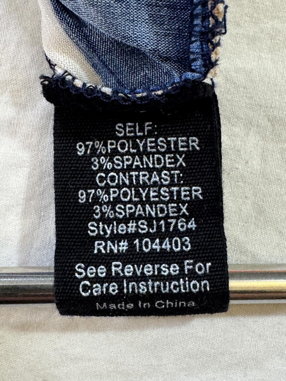 Designer Sweet Wanderer Women's Medium Blouse Cinched Sides Size M / US 6-8 / IT 42-44 - 7 Thumbnail