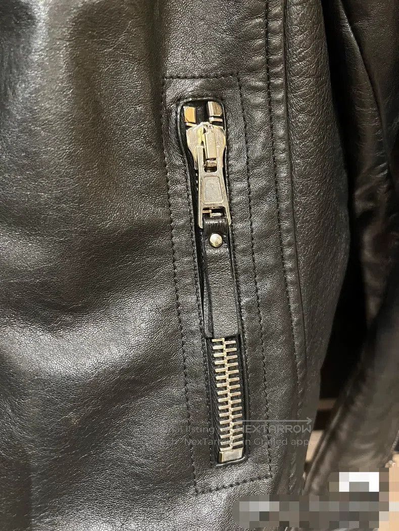 Balenciaga Balenciaga size 38 Leather Jacket, Size 38 Size M / US 6-8 / IT 42-44 - 4 Thumbnail