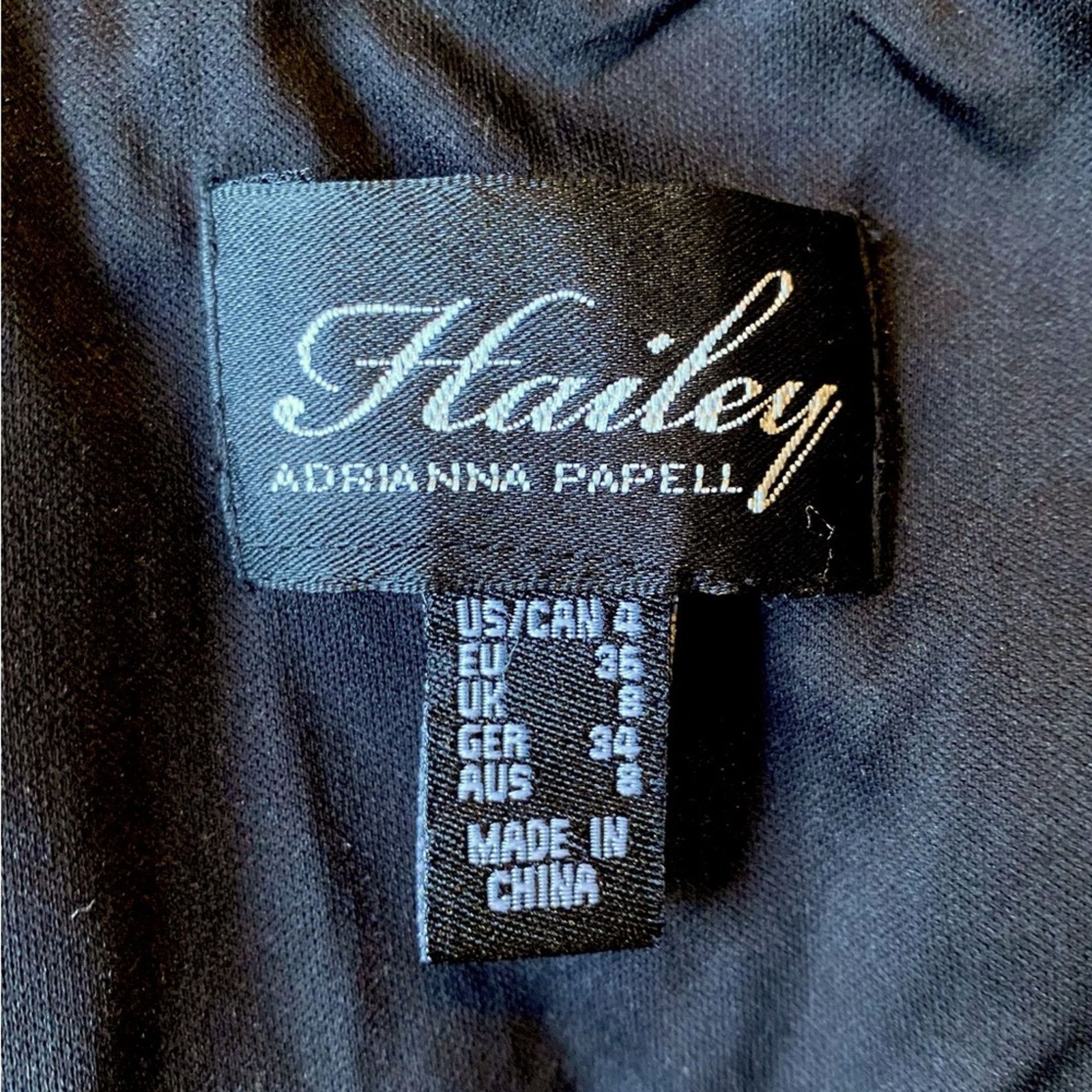 Adrianna Papell HAILEY BY ADRIANNA PAPPELL BEADED DRESS Size S / US 4 / IT 40 - 6 Thumbnail