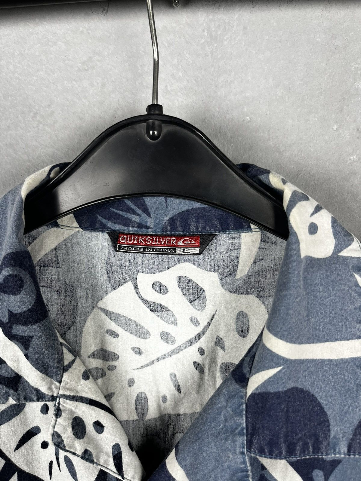 Quiksilver × Vintage Vintage 90s QuikSilver Boarding Co. Hawaiian Flowers Shirt Size US L / EU 52-54 / 3 - 2 Thumbnail