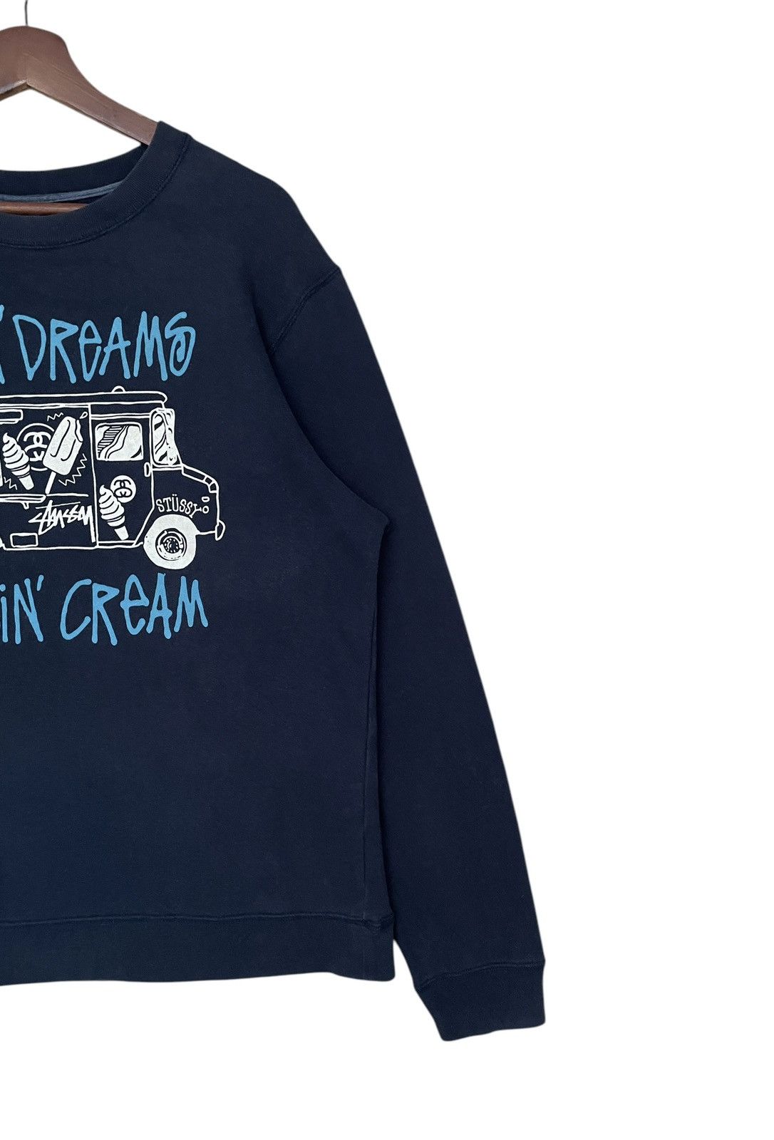 Stussy × Vintage Vintage Stussy Sweatshirt 2000s Size US XL / EU 56 / 4 - 4 Thumbnail