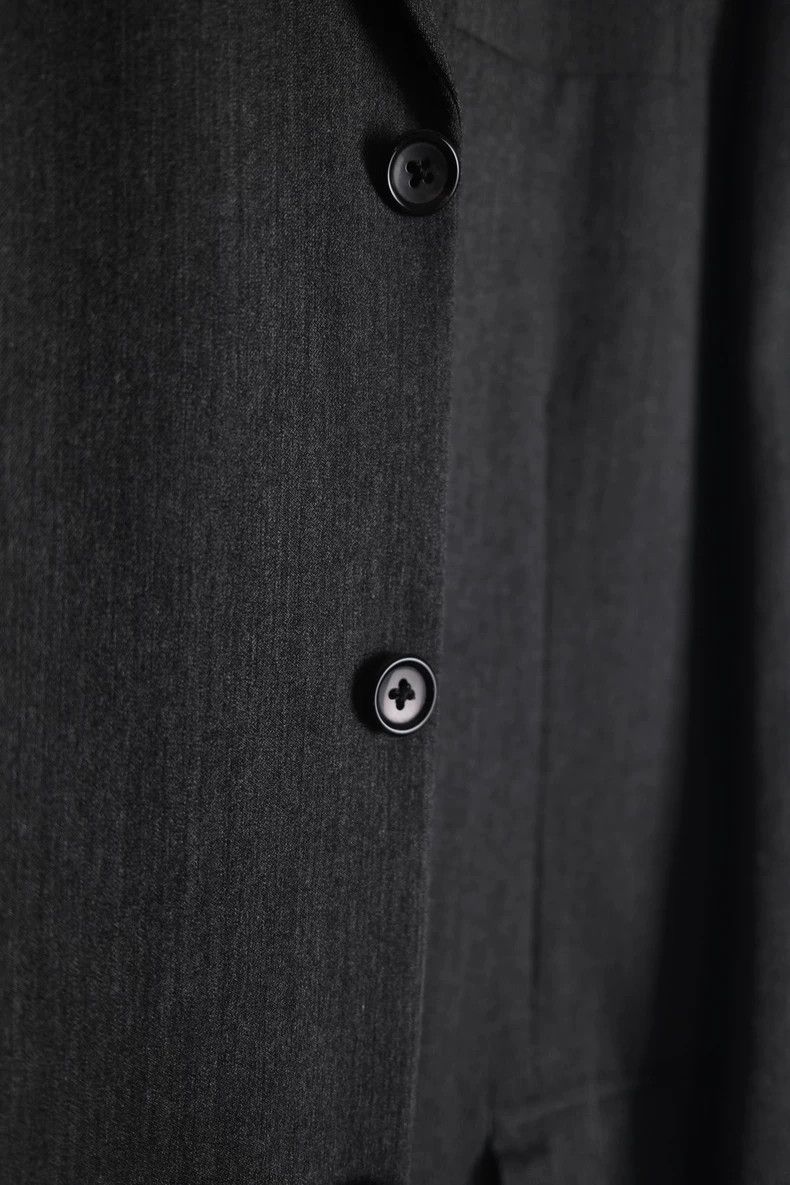 Yohji Yamamoto Yohji Yamamoto Silver Tree Grey Jacket 2505-Nextarrow Size US S / EU 44-46 / 1 - 3 Thumbnail