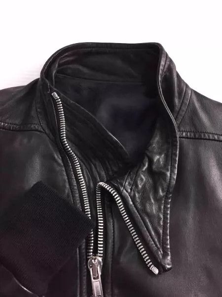 Rick Owens Rick Owens Leather jacket Size US XS / EU 42 / 0 - 9 Thumbnail