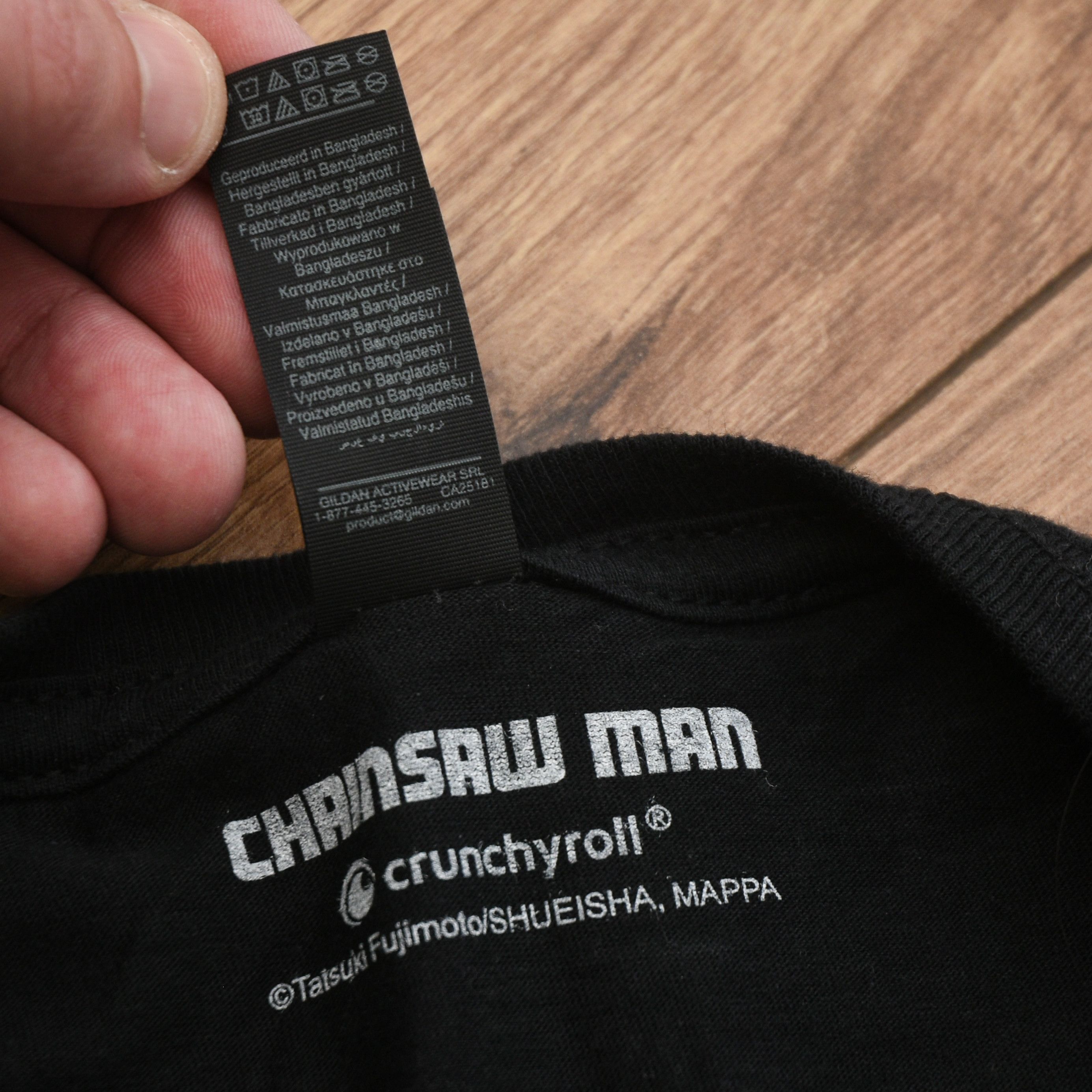 Anime Chainsaw Man Aki Hayakawa Anime T-Shirt Devil Hunter Size US M / EU 48-50 / 2 - 13 Thumbnail