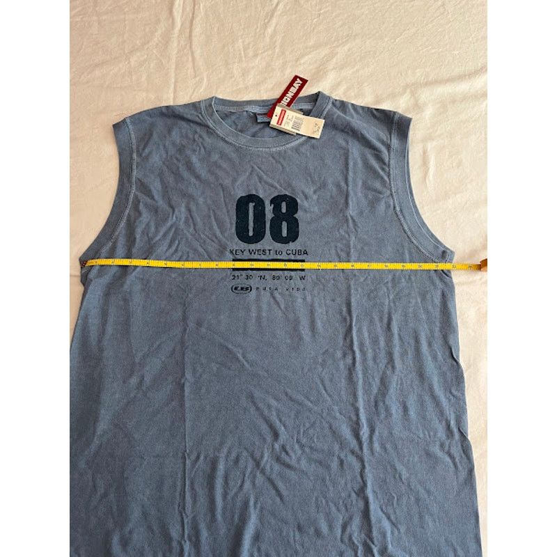 UNIONBAY VTG NEW Unionbay Sea Blue Muscle Shirt Size XL Size US XL / EU 56 / 4 - 7 Thumbnail