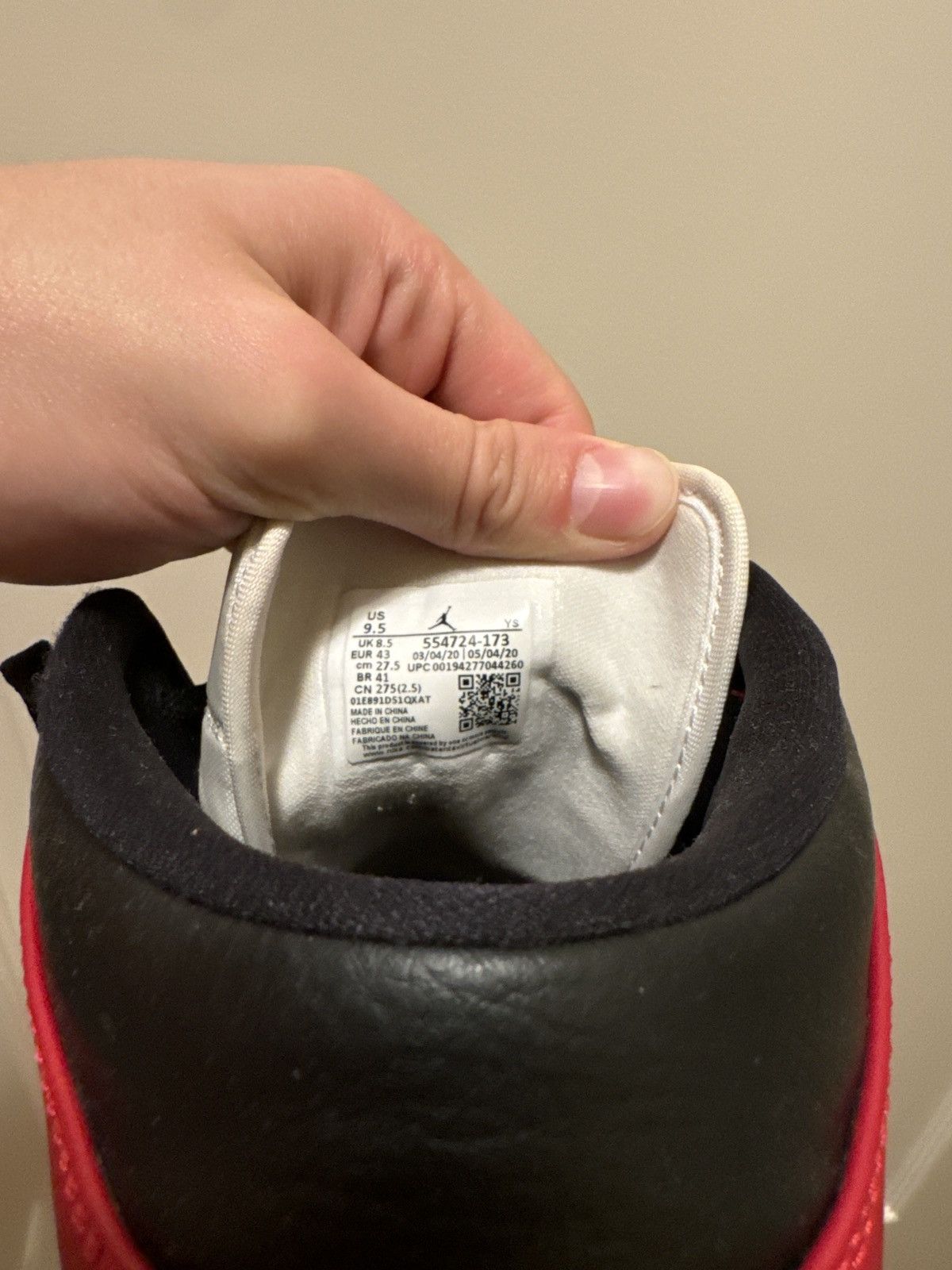 Jordan Brand × Nike Air Jordan 1 Mid Chicago 2020 Size US 9.5 / EU 42-43 - 6 Thumbnail