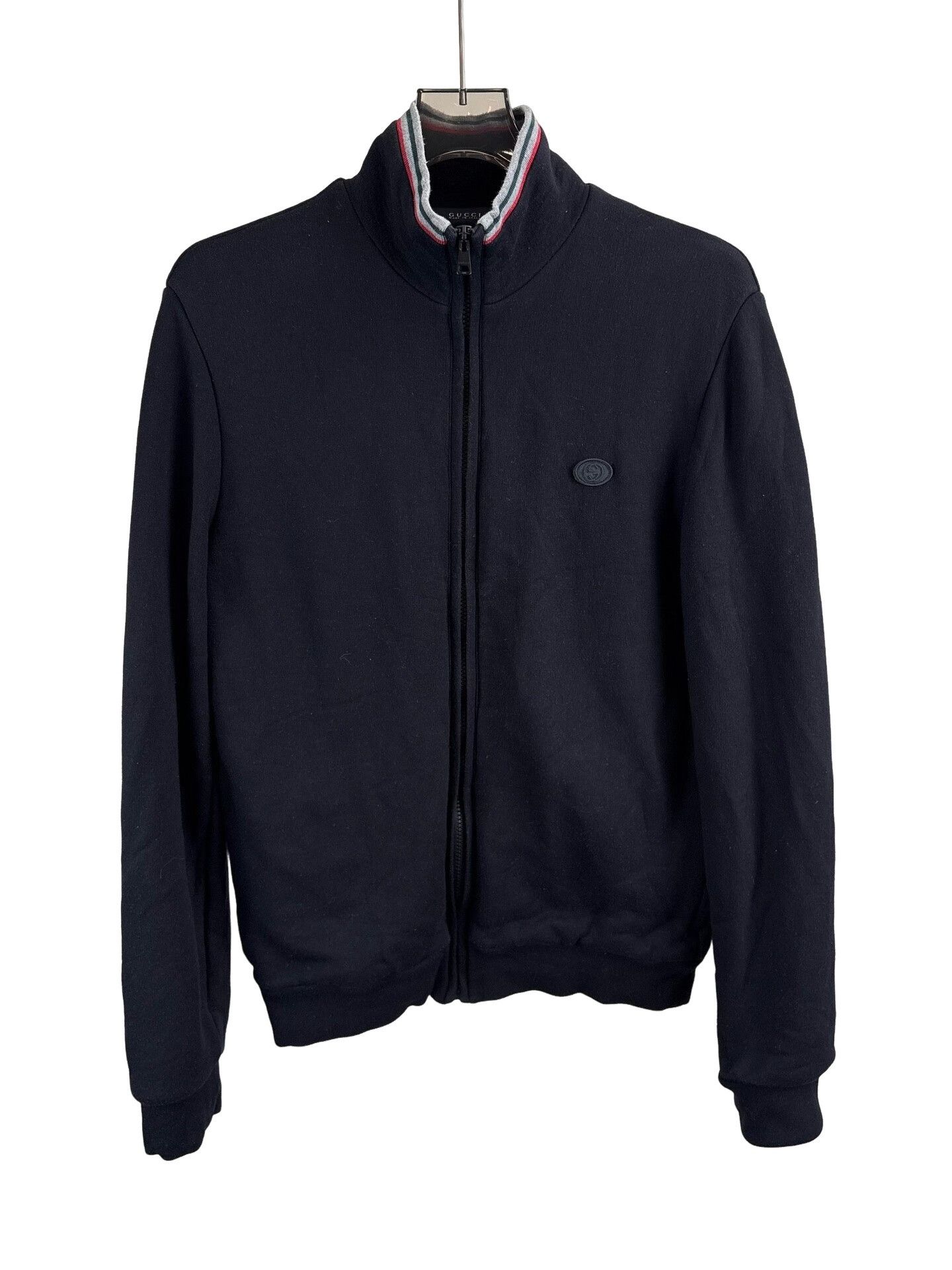 Gucci Gucci Striped Collar Zip Up Jacket L Size US L / EU 52-54 / 3 - 1 Thumbnail