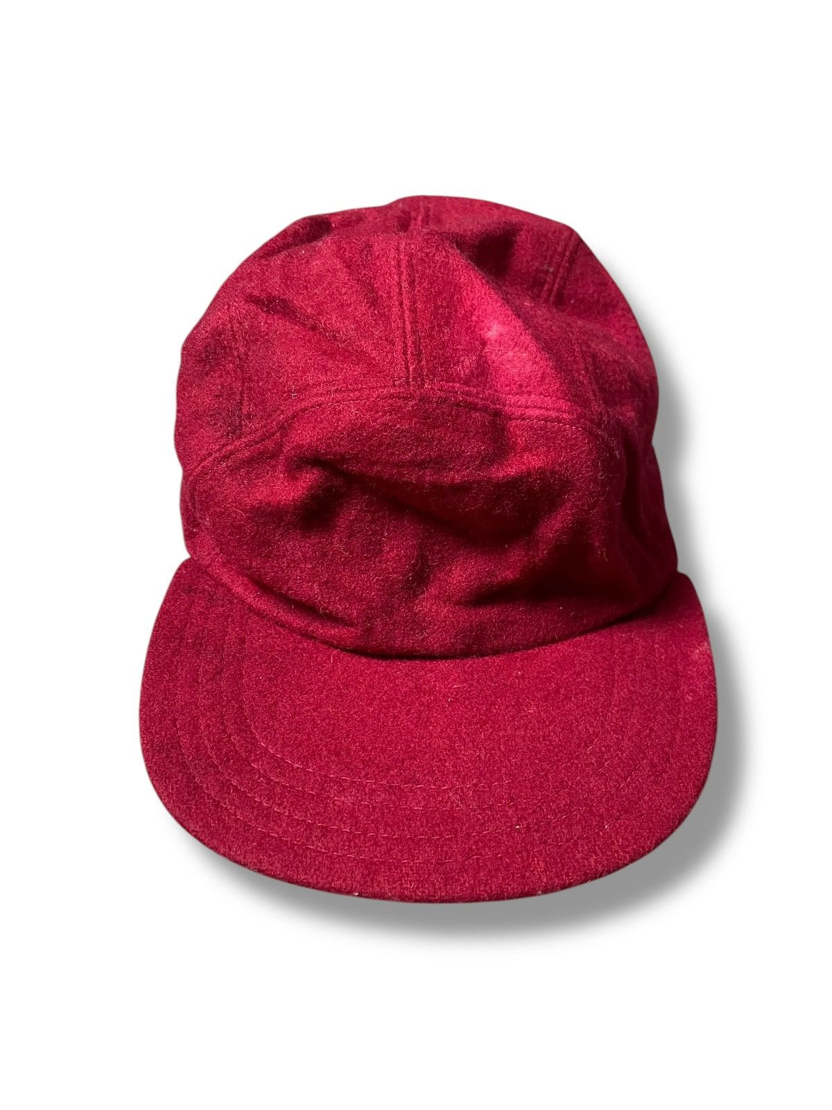 Japanese Brand × Vintage × agnes b. Vintage Agnes B. Homme Wool Plain Cap (83) Size ONE SIZE - 1 Thumbnail