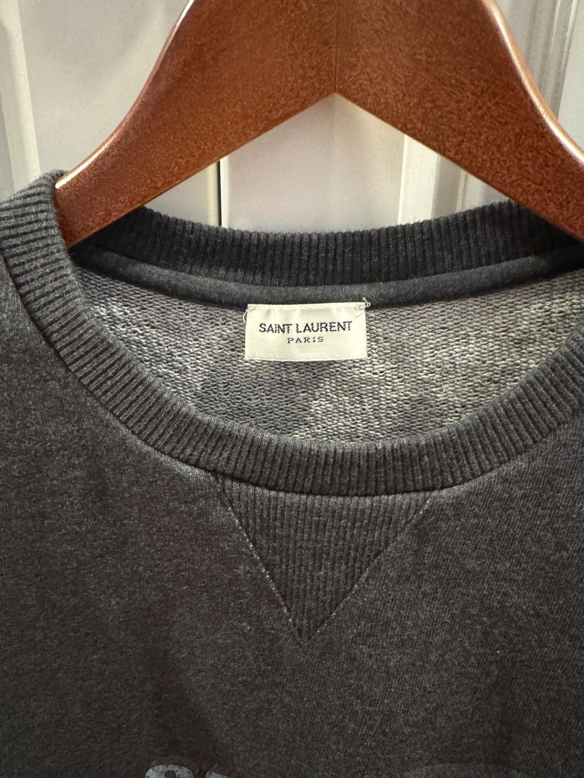 Saint Laurent Paris Lightning Sweater Size US L / EU 52-54 / 3 - 3 Thumbnail