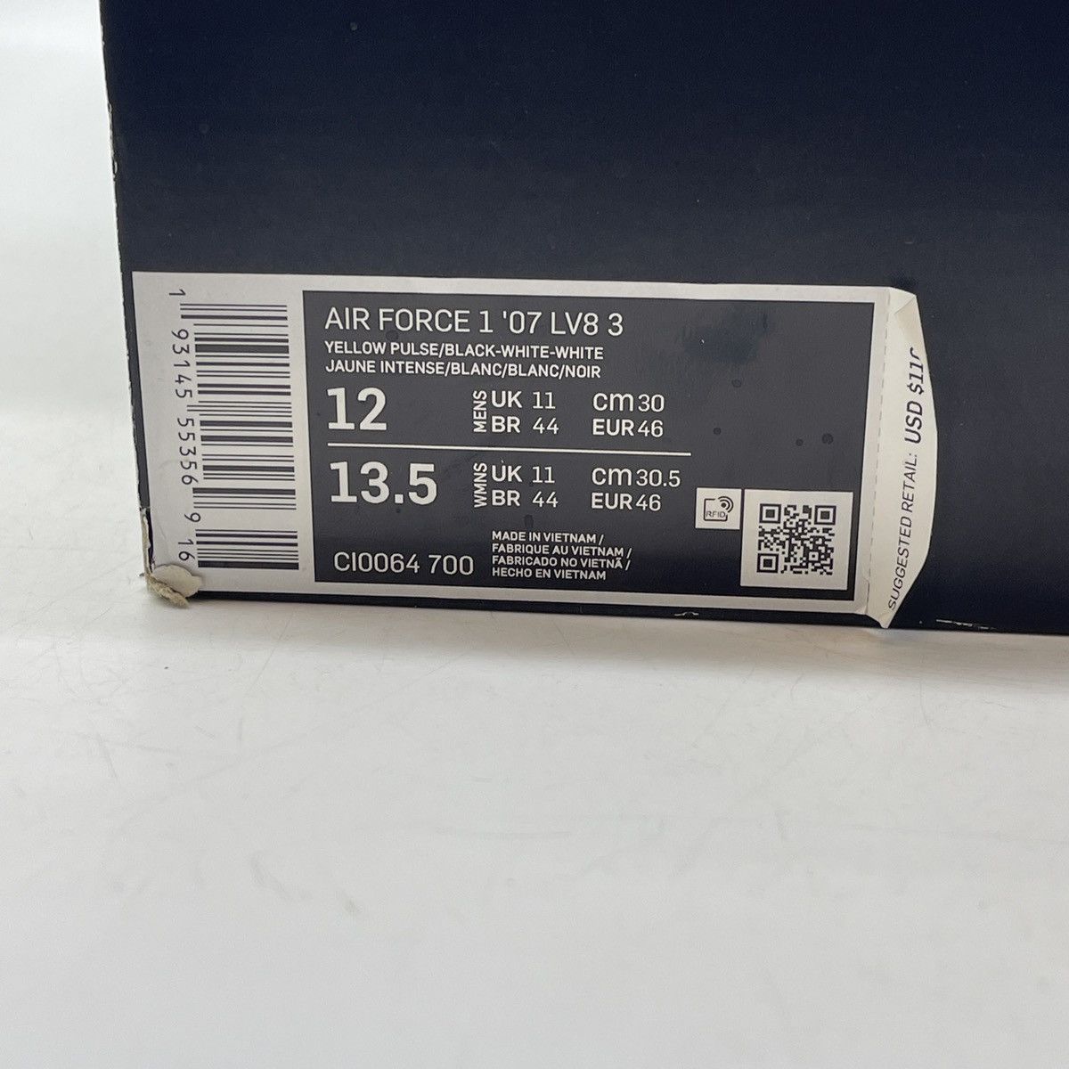 Nike Air Force 1 low yellow pulse Size US 12 / EU 45 - 9 Thumbnail