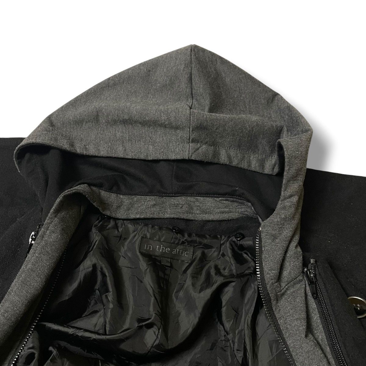 If Six Was Nine 🇯🇵 IN THE ATTIC DOUBLE LAYER PUNK GOTHIC WOOL JACKET Size US L / EU 52-54 / 3 - 14 Thumbnail