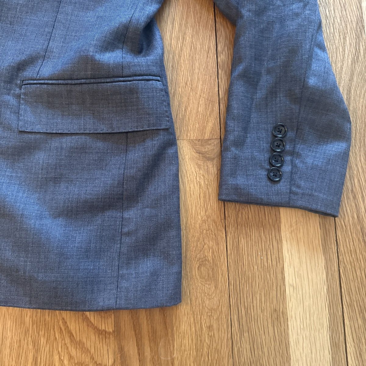 J.Crew J Crew Ludlow 38S Suit Jacket Tollegno 1900 Italy Size 38S - 2 Thumbnail