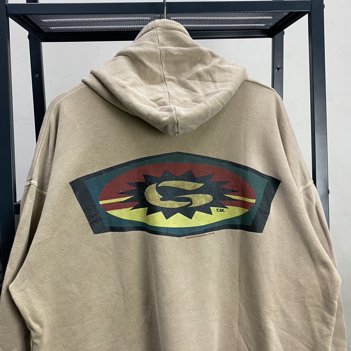 Japanese Brand × Vintage VINTAGE 1995‼️Gotcha Big Logo surf hoodie designer Size US L / EU 52-54 / 3 - 3 Thumbnail