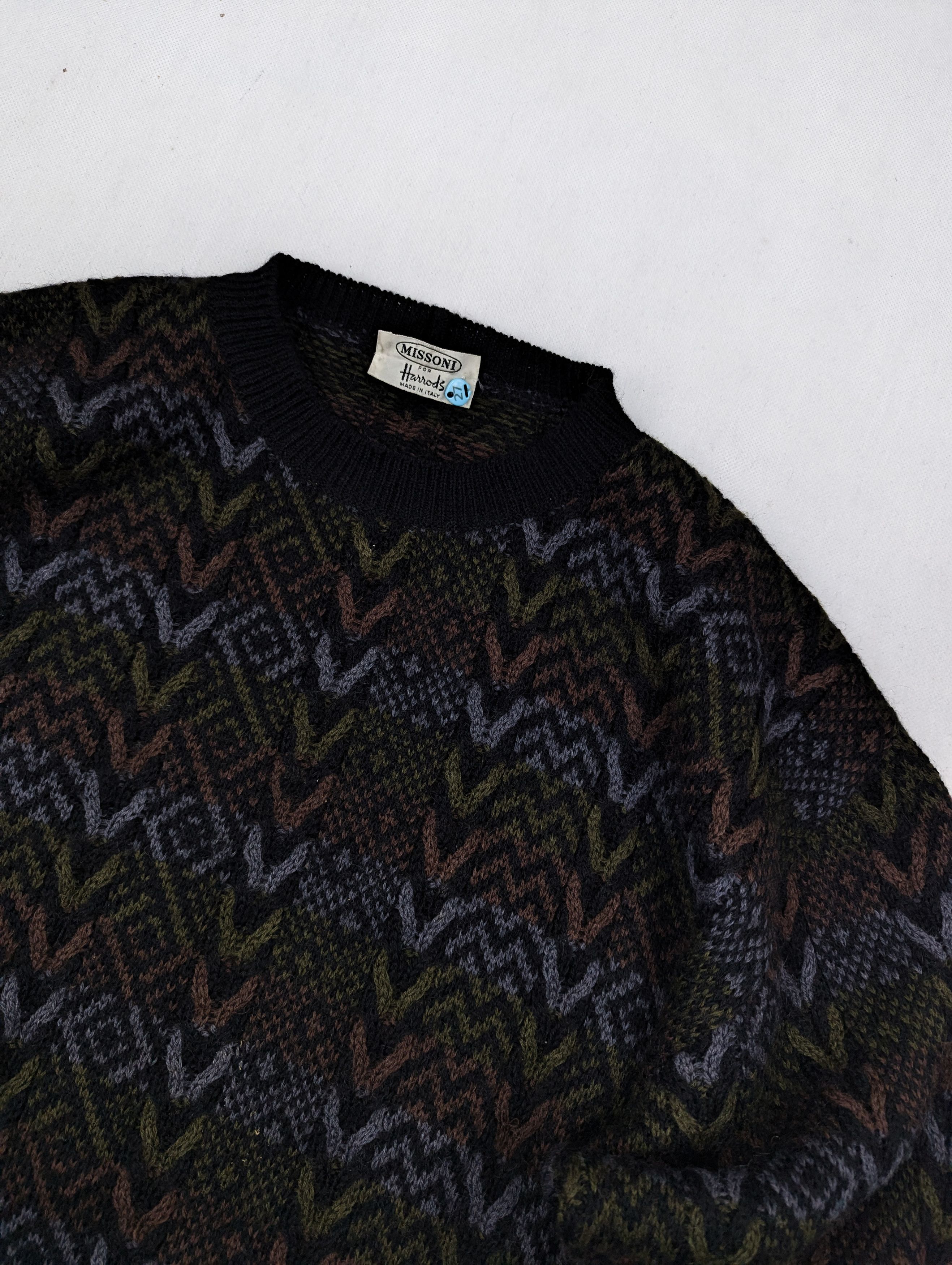 Missoni Missoni wool heavy sweater jumper L XL Size US L / EU 52-54 / 3 - 3 Thumbnail