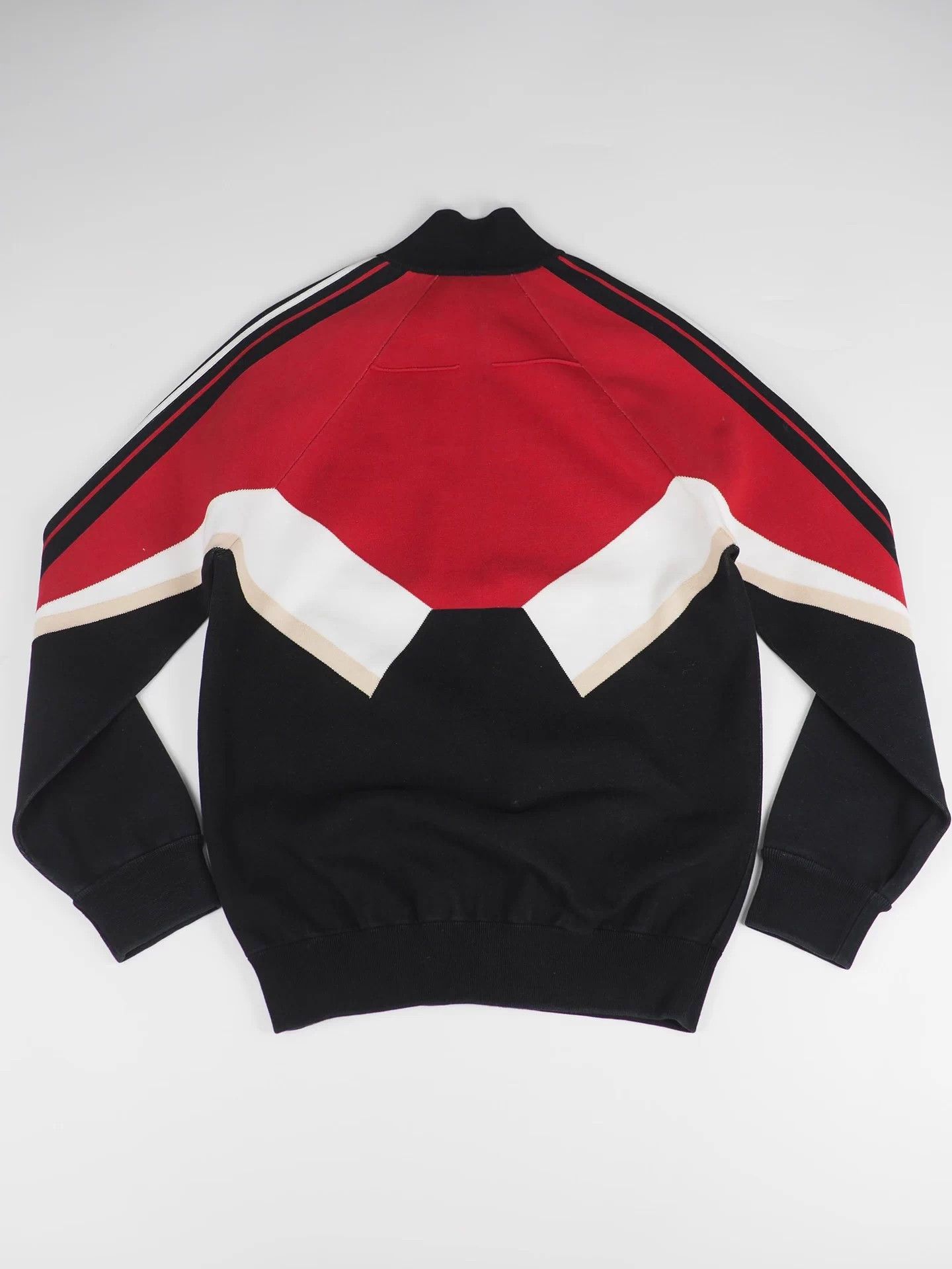 Dior DIOR Red/Black Colorblock Varsity Jacket XS (90% NEW) Size US XS / EU 42 / 0 - 2 Thumbnail