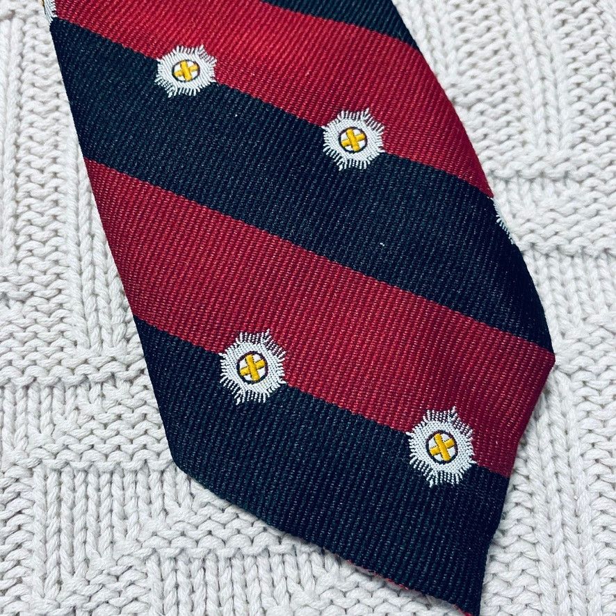 Vintage Vintage Ohrbach red striped slim tie Size ONE SIZE - 2 Thumbnail