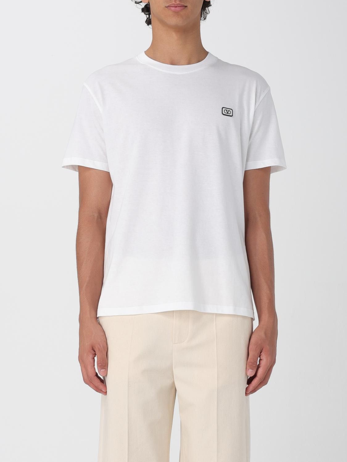 Valentino Valentino T-Shirt Men Ivory Size US XL / EU 56 / 4 - 1 Thumbnail