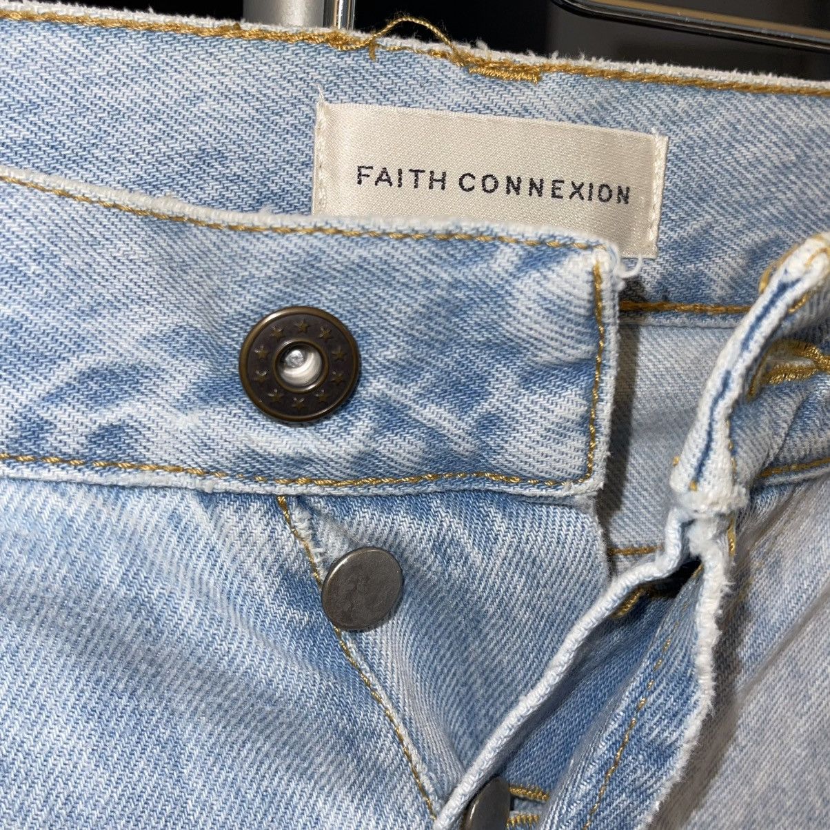Faith Connexion Mens Faith Connexion Jeans Size US 36 / EU 52 - 6 Thumbnail