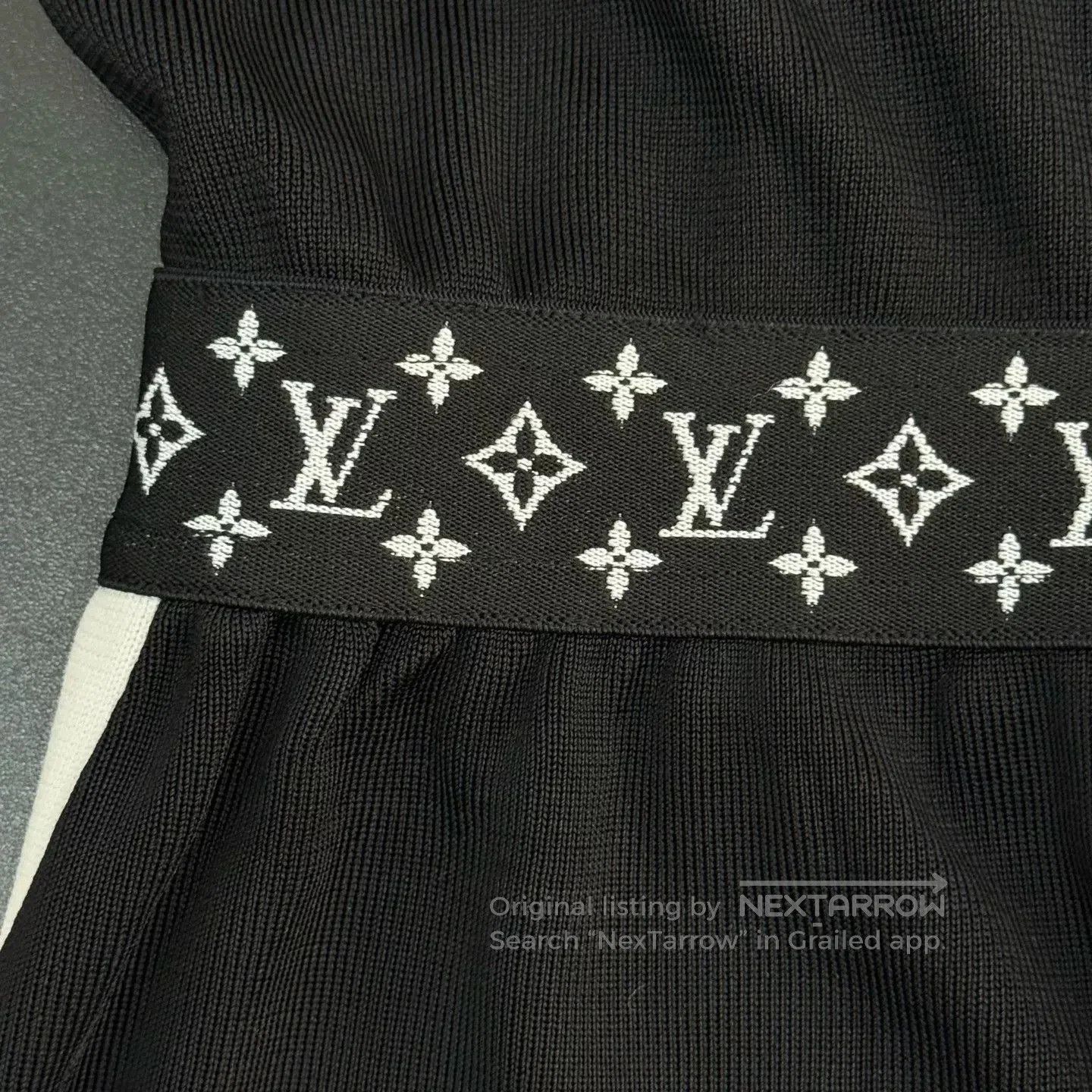 Louis Vuitton LV Black Monogram Logo Waist Dress. Size US S / EU 44-46 / 1 - 8 Thumbnail