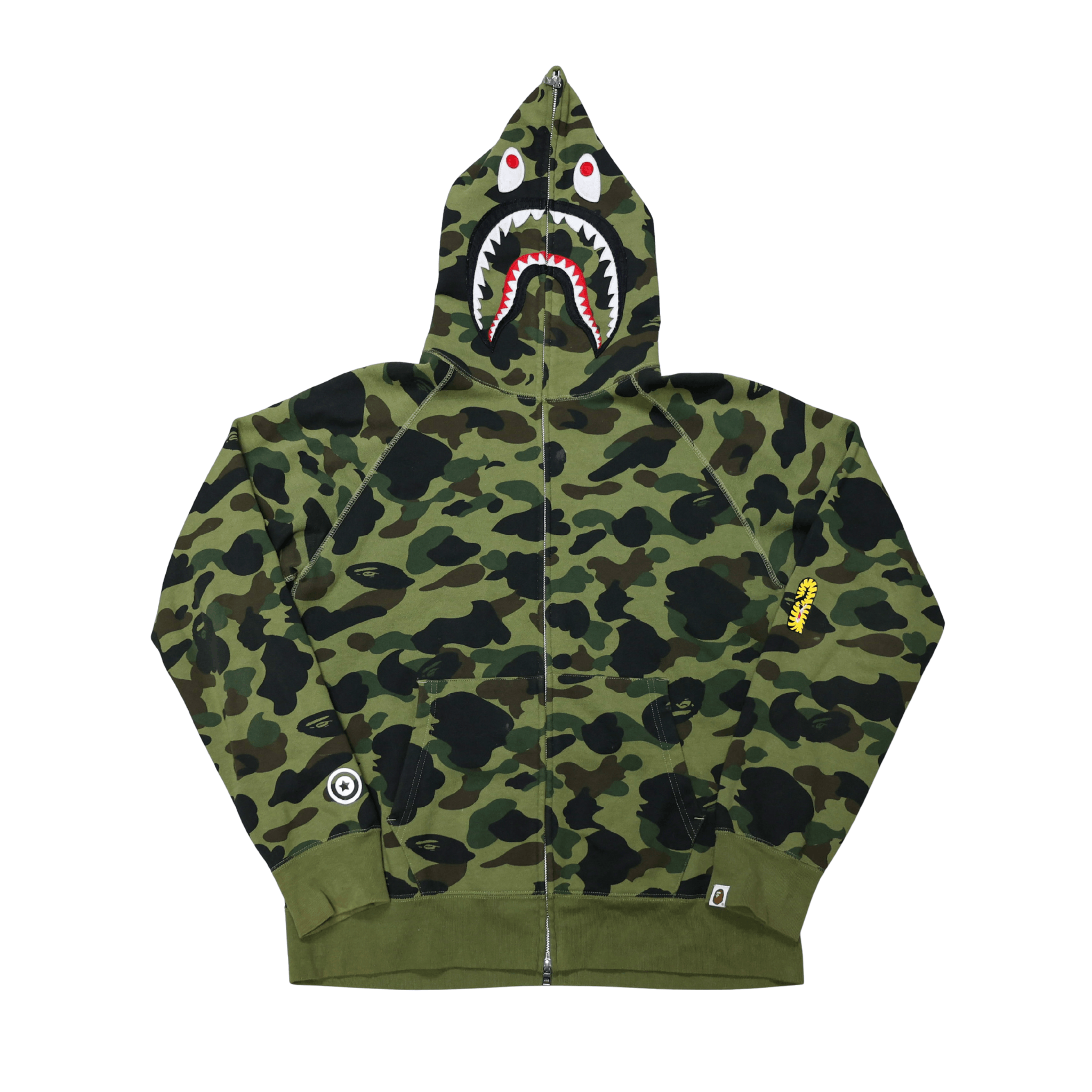 BAPE シャークパーカー 2XL PONR 1st camo green s-l1200.jpg