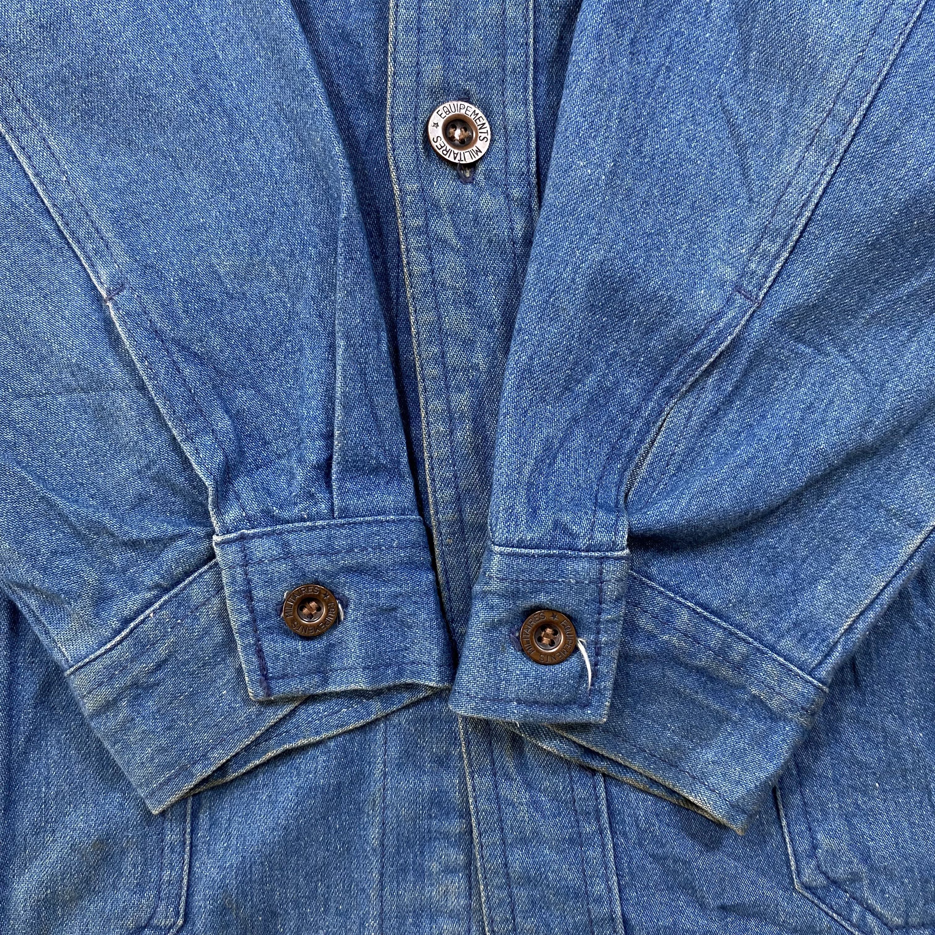 Vintage Vintage 70s GUNY Japan Denim Safari Jacket-J658 Size US S / EU 44-46 / 1 - 14 Thumbnail