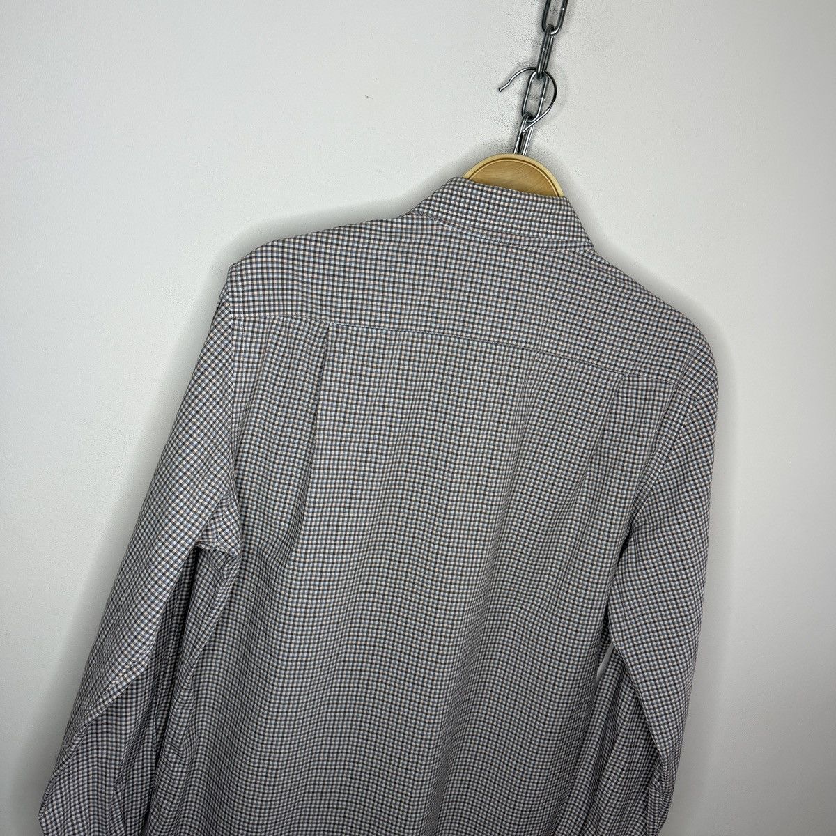 Loro Piana Loro Piana Shirt Button Up Checkered Size US M / EU 48-50 / 2 - 10 Thumbnail