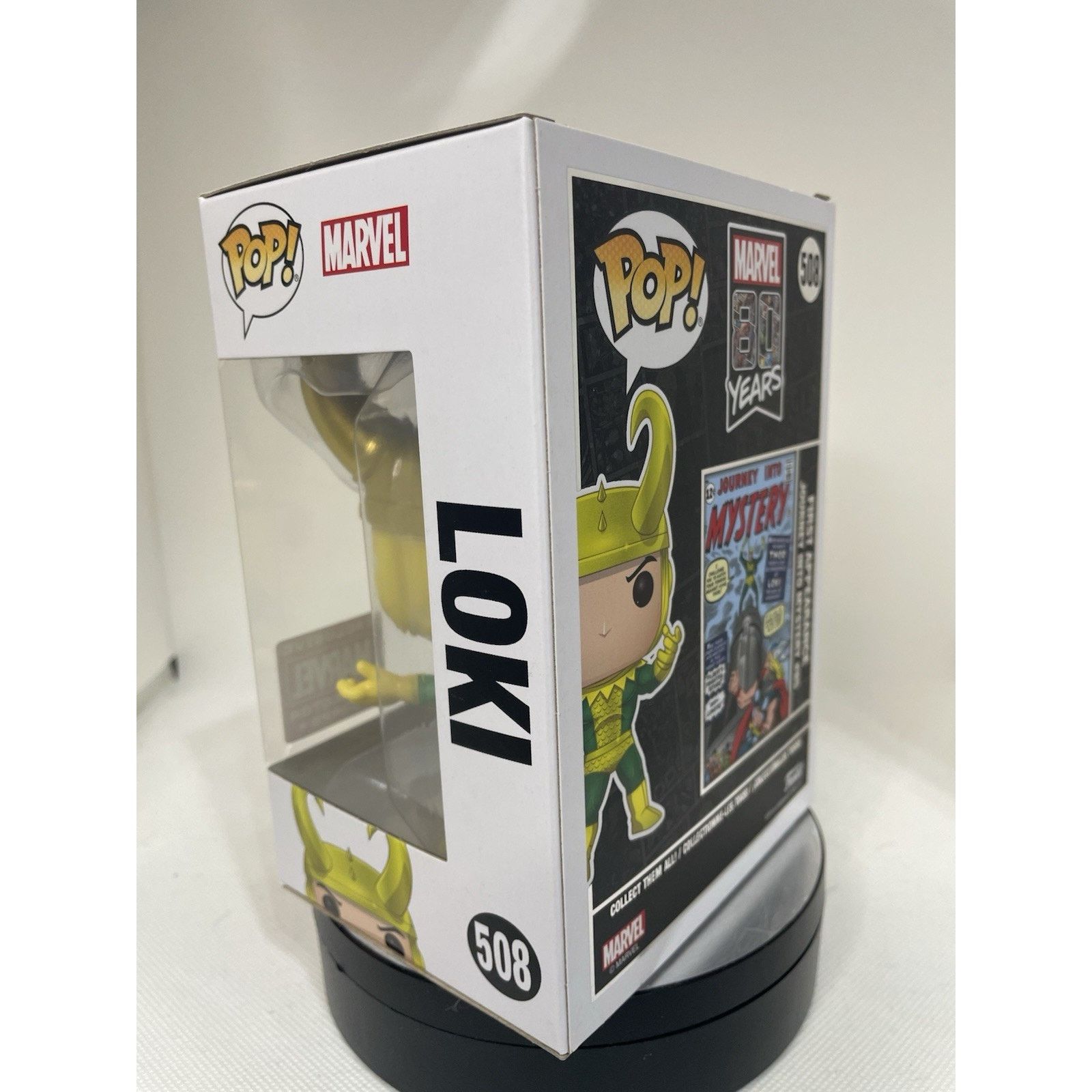 Marvel Comics Funko POP Marvel 80 Years: Loki #508, Marvel Collector Corps Size ONE SIZE - 4 Thumbnail