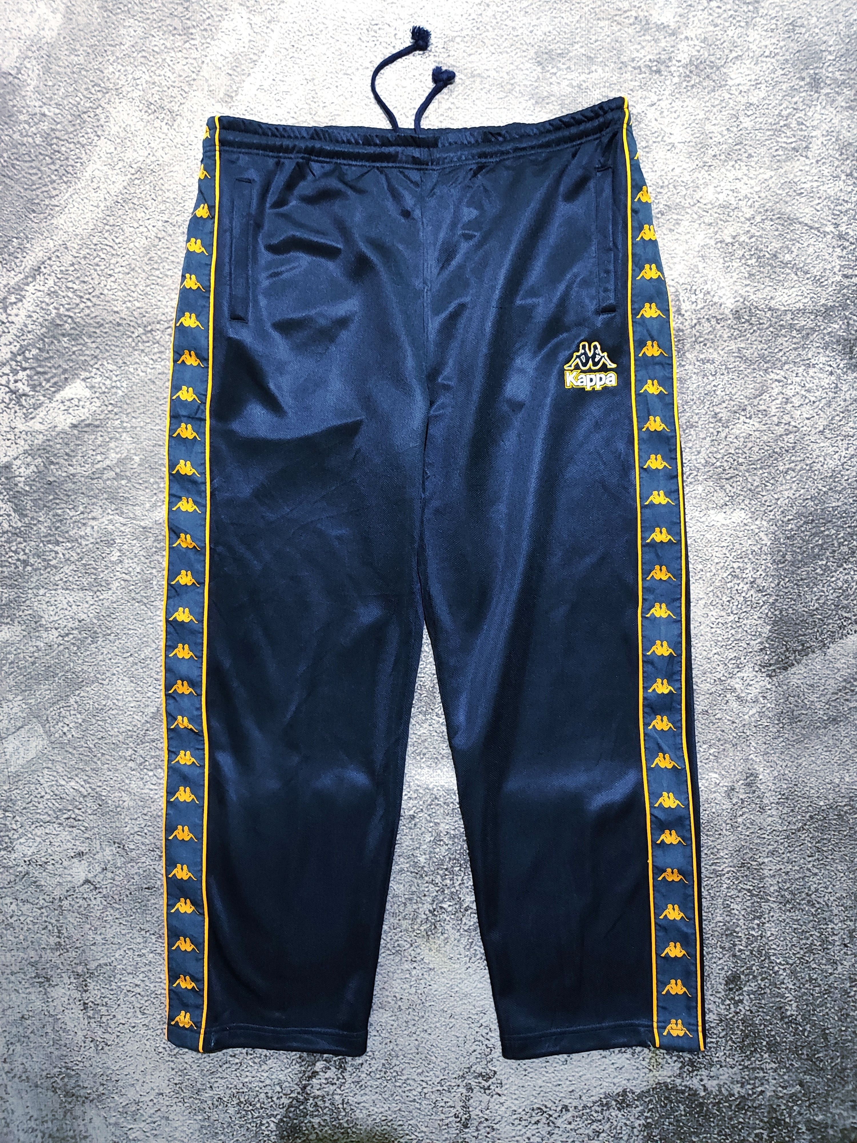 Kappa Vintage Y2k Kappa Baggy Track Pants Size US 35 - 2 Thumbnail