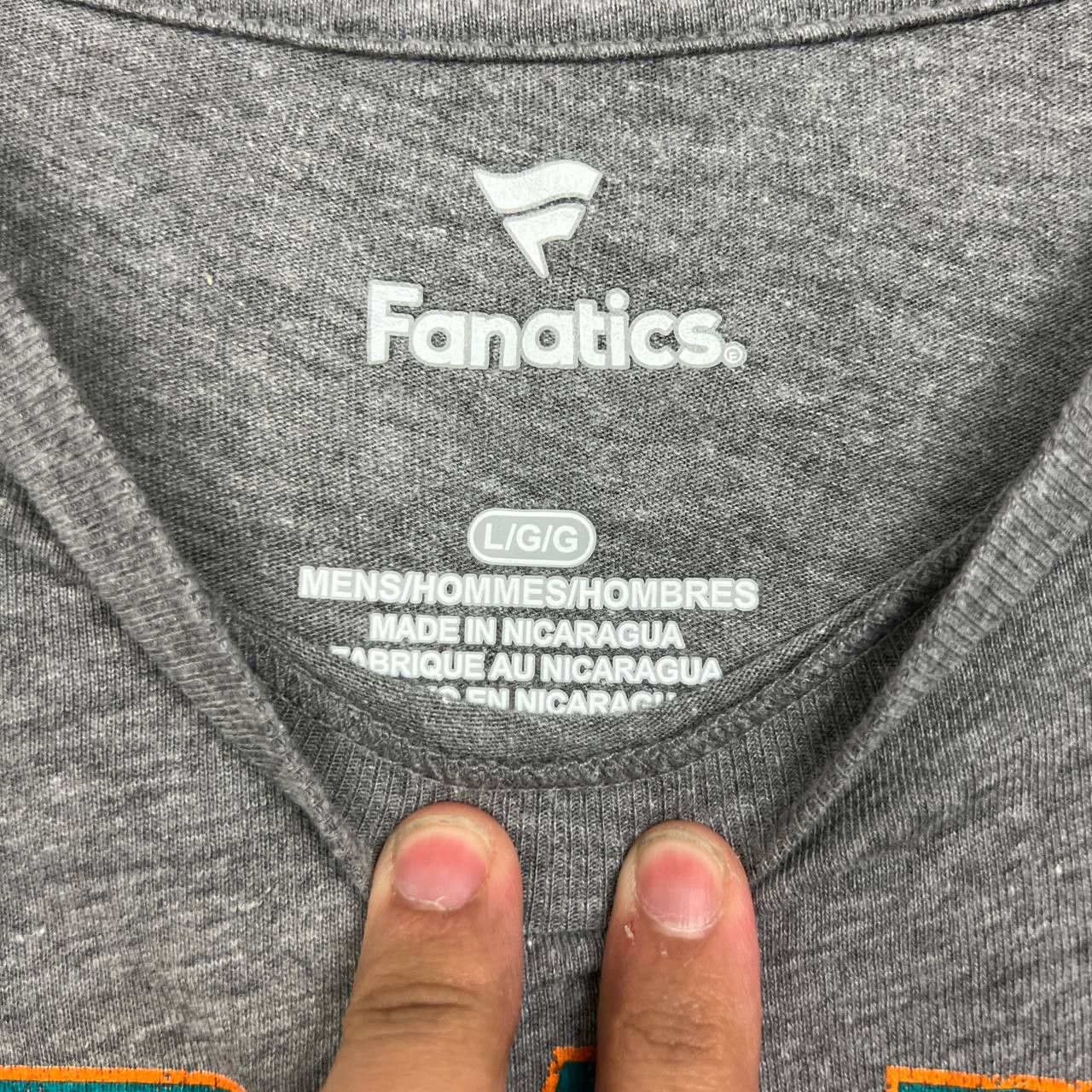 Other Miami Dolphins Shirt Men Large Gray Fanatics New L Size US L / EU 52-54 / 3 - 3 Thumbnail