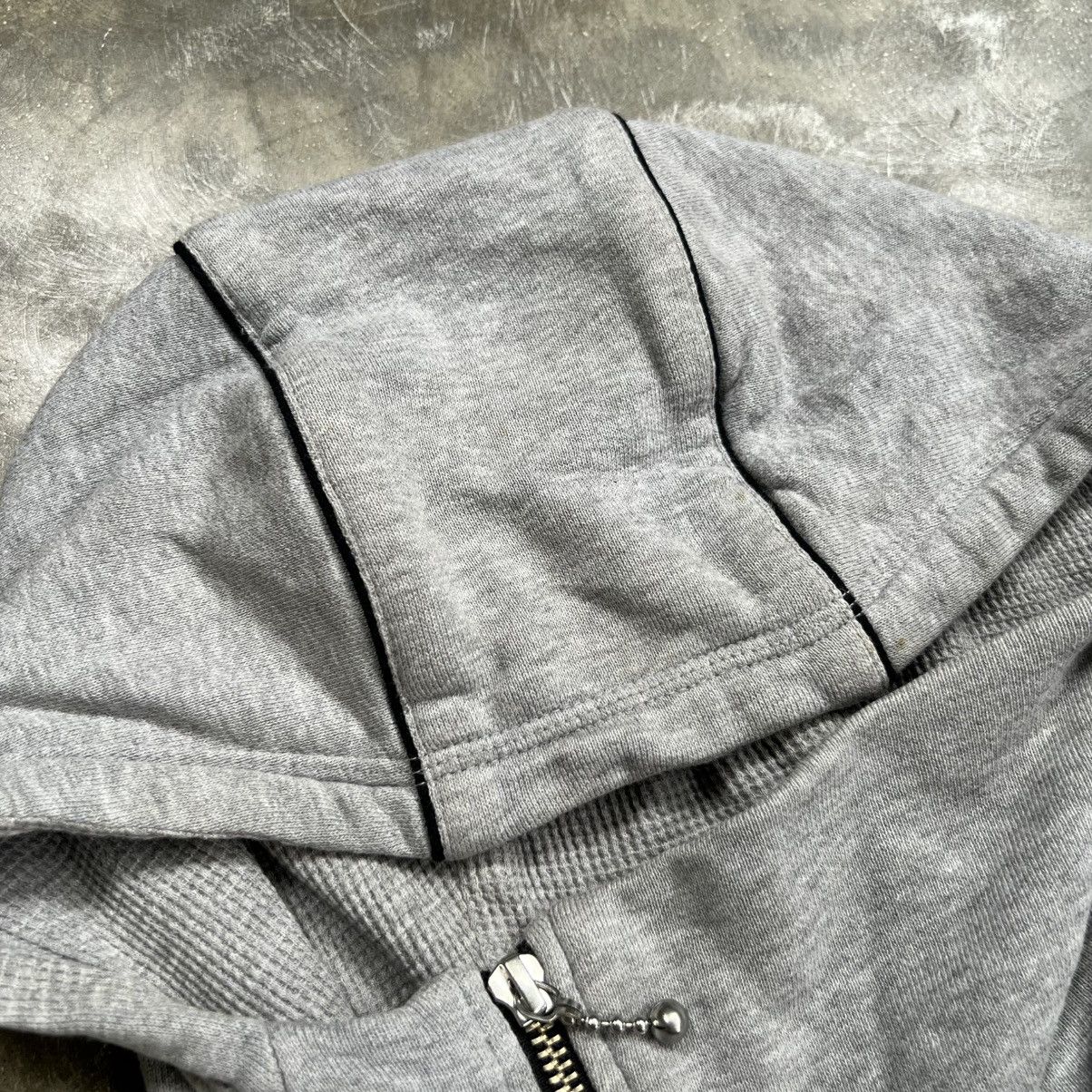 KMRii 2000s Stud Muffin Vkei Style Asymmetric Zip Skull Hoodie Size US L / EU 52-54 / 3 - 6 Thumbnail