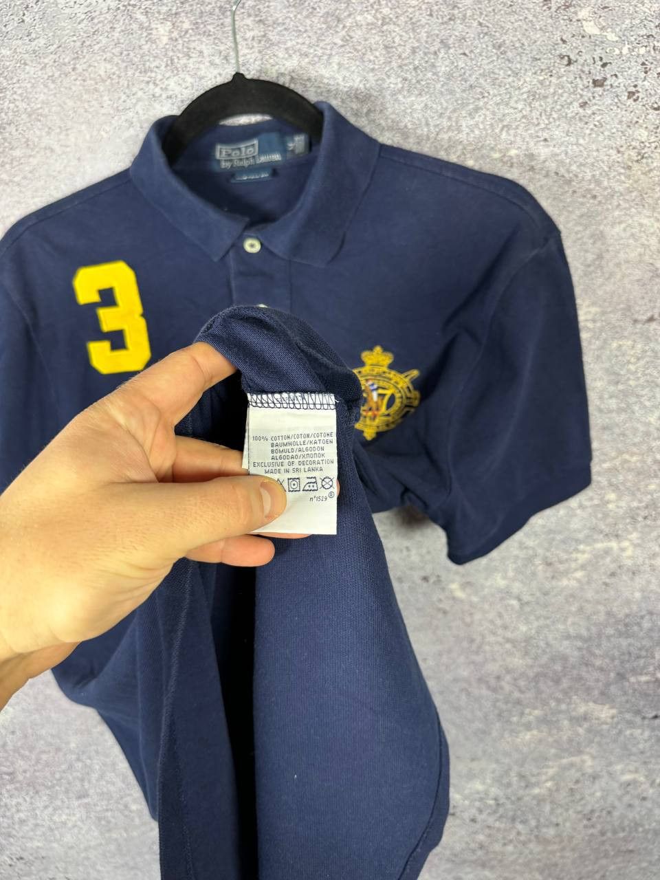 Polo Ralph Lauren × Vintage Polo Ralph Lauren Men's Equestrian Horse Crest Polo Rugby #3 Size US M / EU 48-50 / 2 - 7 Thumbnail