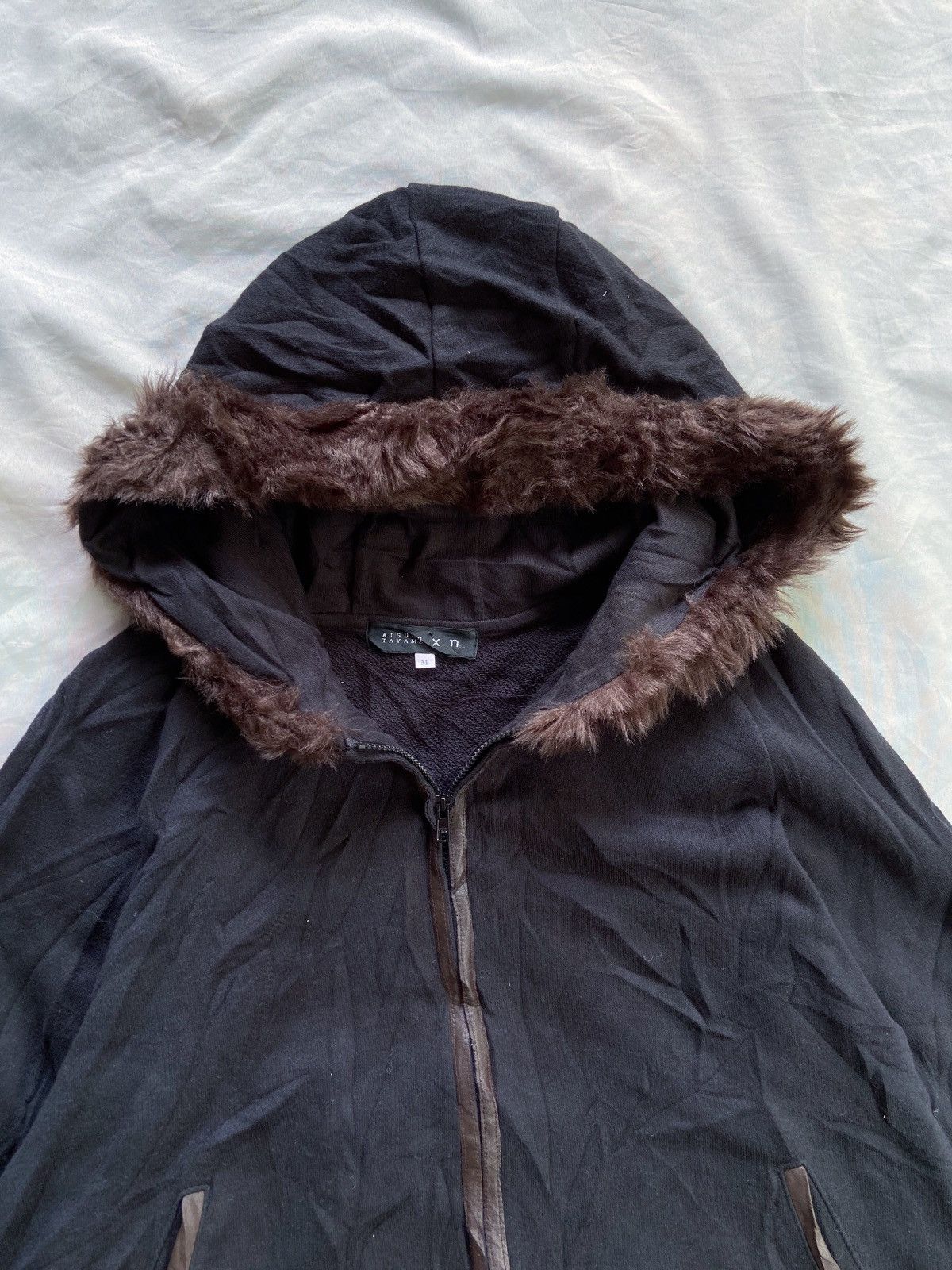Isamu Katayama Backlash ATSURO TAYAMA PONCHO FAUX FUR ZIP HOODIE Size US S / EU 44-46 / 1 - 6 Thumbnail