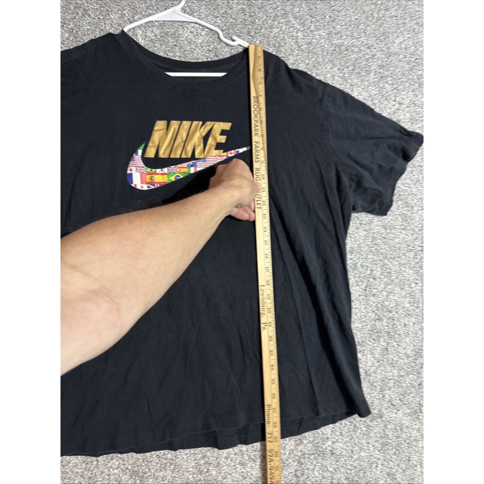 Nike Nike Tee Shirt Mens XXL Streetwear Edgy Grunge Retro 90s Y2K Size US XXL / EU 58 / 5 - 2 Thumbnail