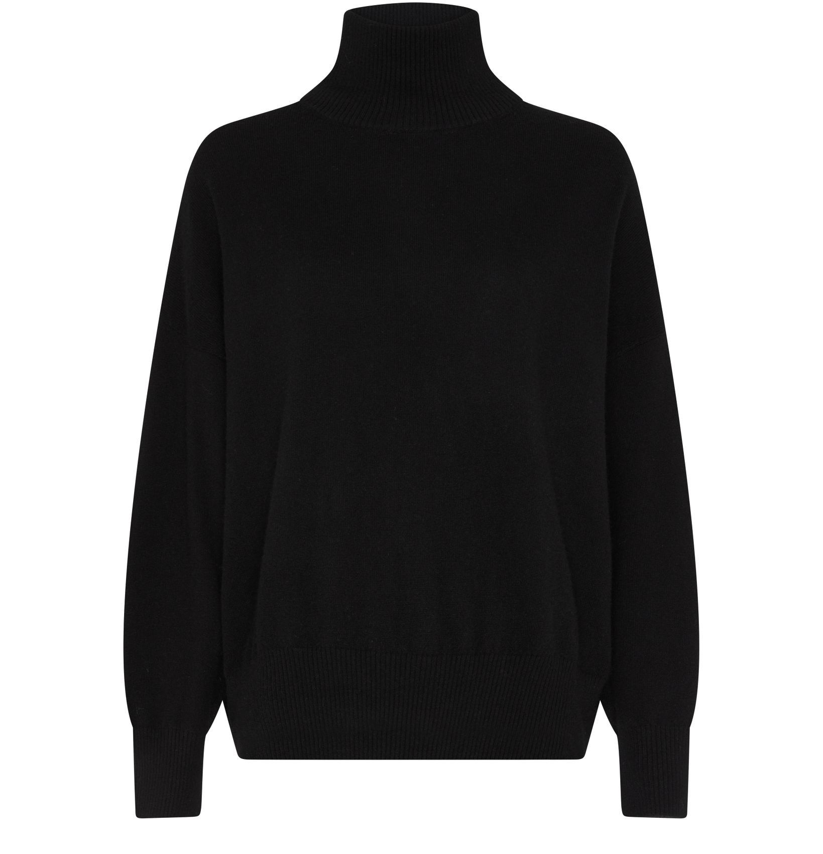 Loulou de Saison o1s22i1n1024 Cashmere Murano Sweater in Black Size S / US 4 / IT 40 - 1 Thumbnail