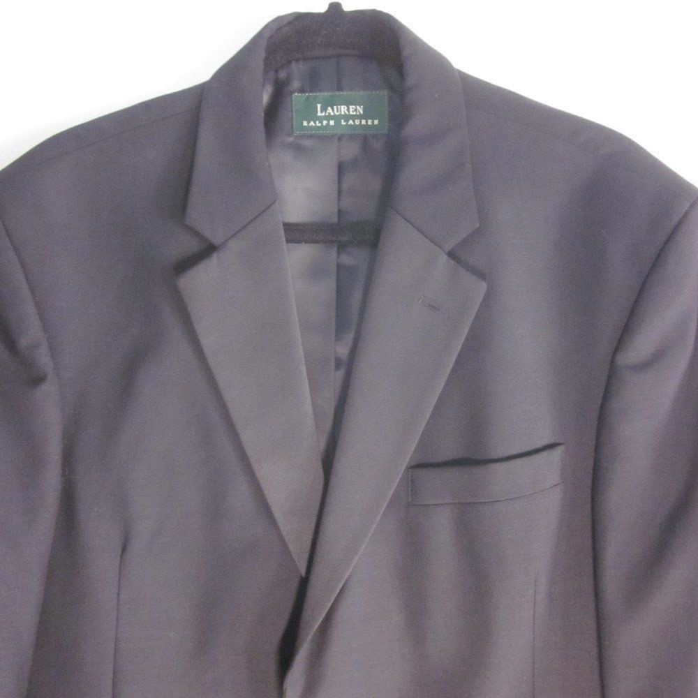 Lauren Ralph Lauren Ralph Lauren Black Wool Tuxedo Jacket Size 41 L Size US M / EU 48-50 / 2 - 6 Thumbnail