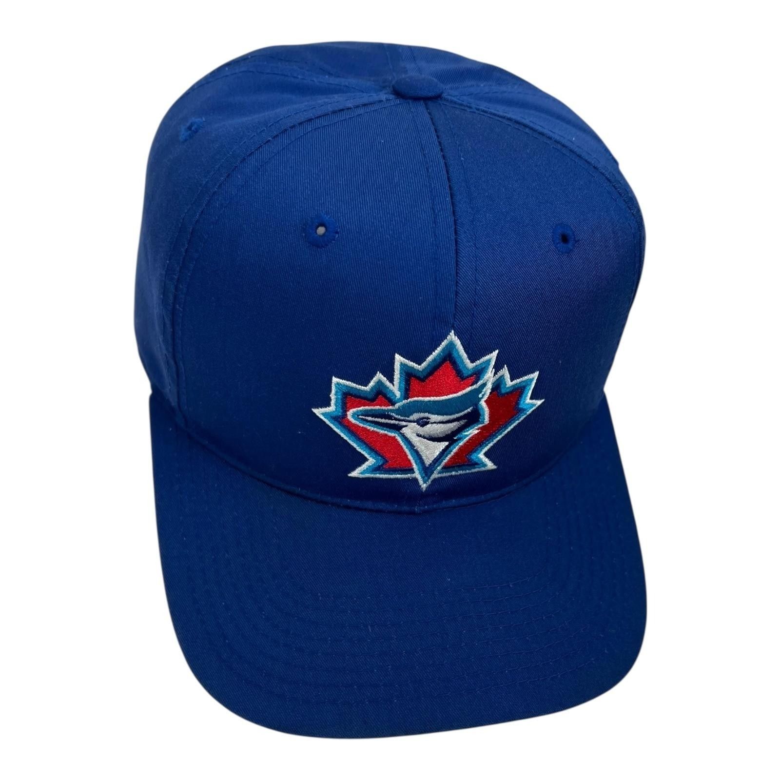 Vintage Vintage Toronto Blue Jays Hat Cap Snap Back Mens Blue MLB Ba Size ONE SIZE - 1 Thumbnail